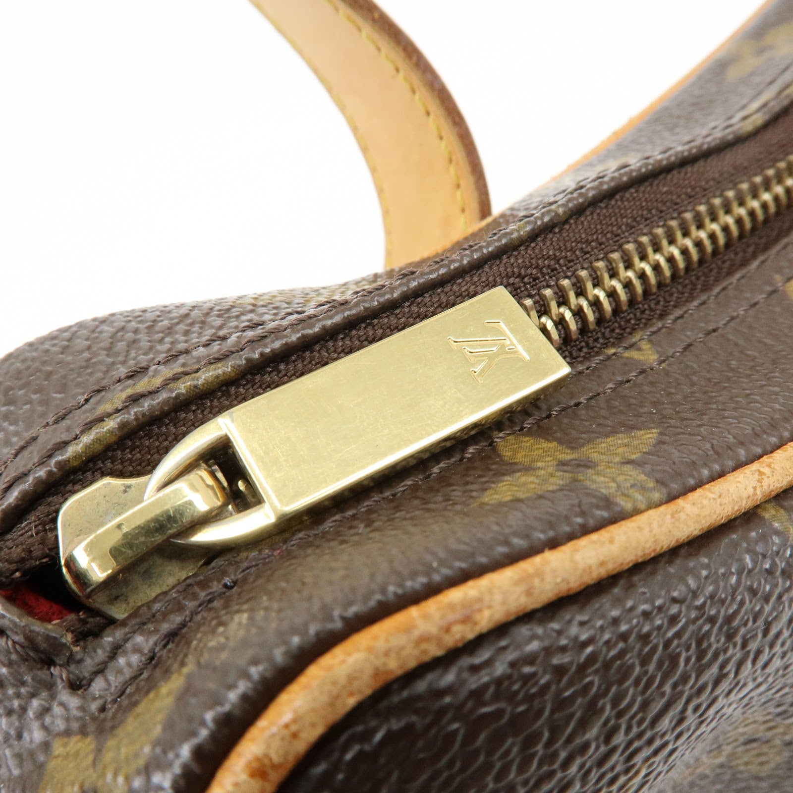 Louis Vuitton Monogram Croissant MM Shoulder Bag Brown M51512