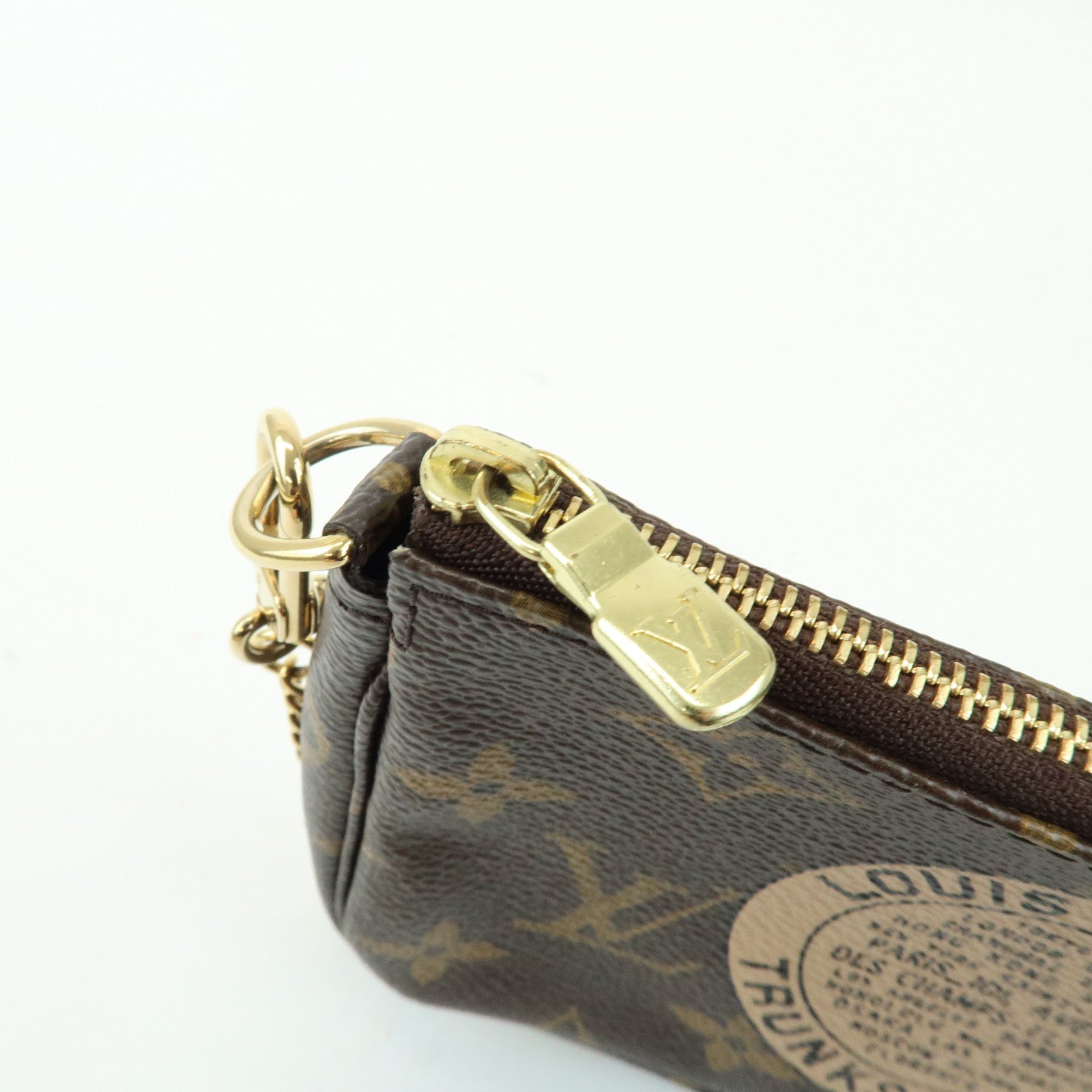 Louis Vuitton Monogram T&B Mini Pochette Accessoires Pouch M60153
