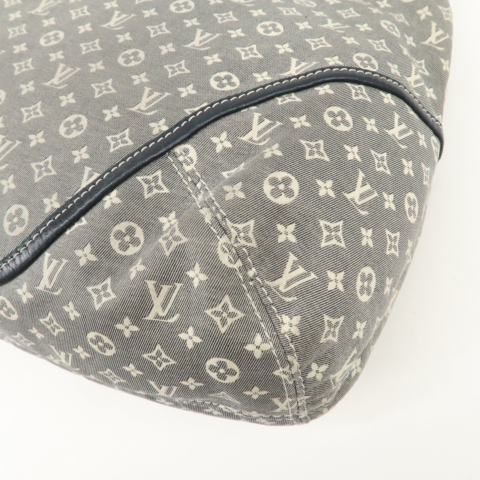 Louis Vuitton Monogram Idylle Elegie 2Way Tote Bag Encre Blue M56697 Used