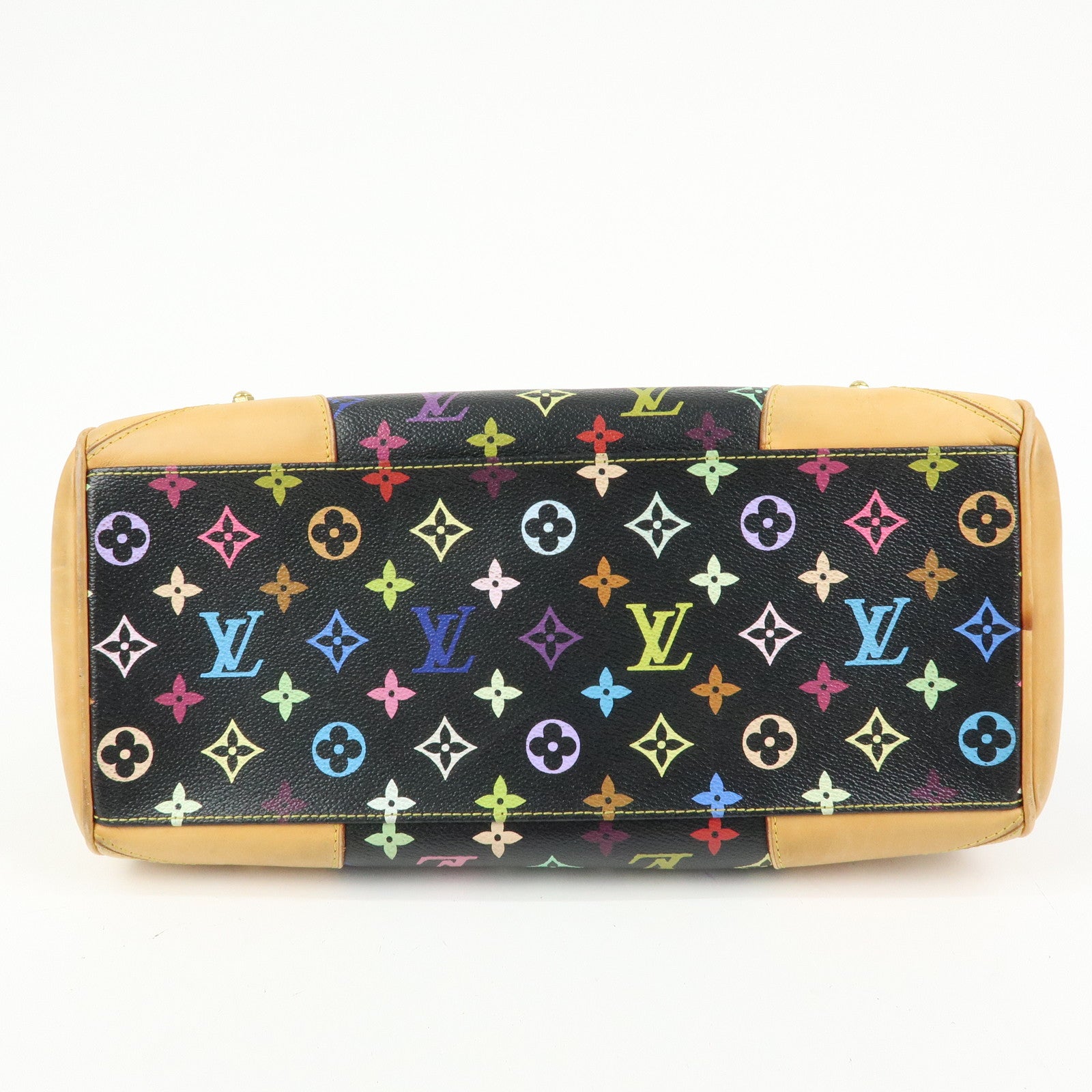 Louis Vuitton Monogram Multicolor Claudia Hand Bag Noir M40194