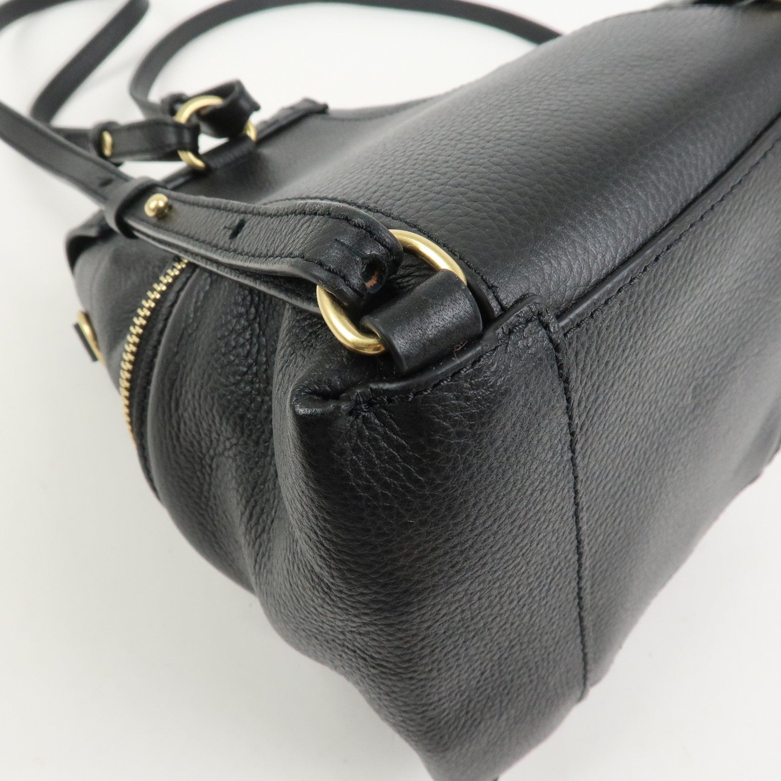 Chloe See by Chloe Olga Logo Leather 2Way Bag Backpack Hand Bag