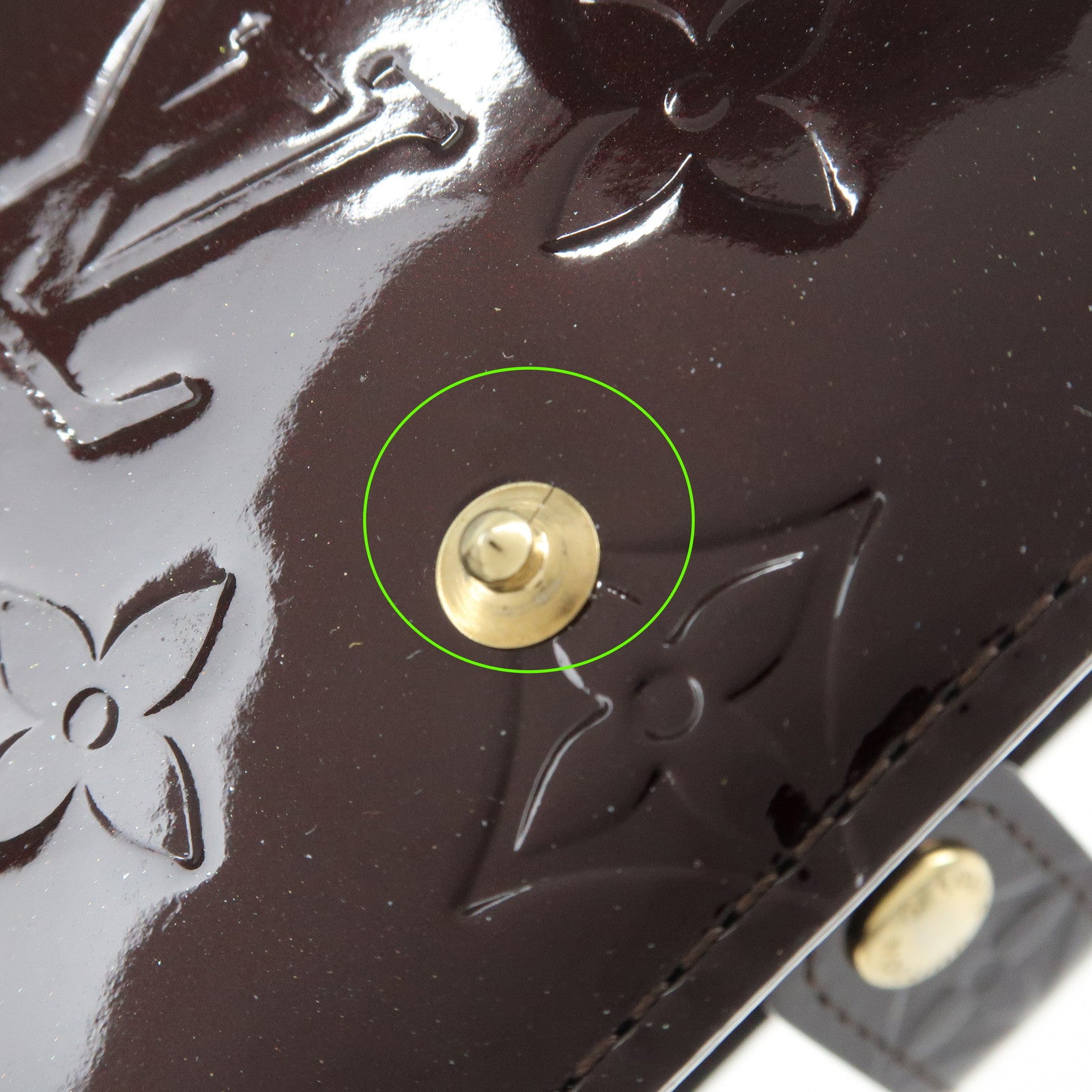 Louis Vuitton Monogram Vernis Leather Agenda PM Amarante R21026