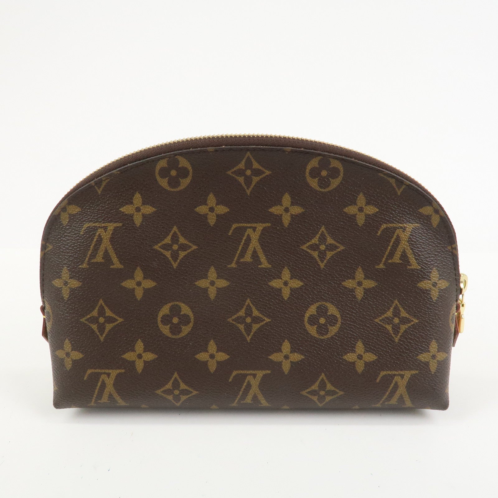 Louis Vuitton Monogram Pochette Cosmetic MM Pouch Brown M46579