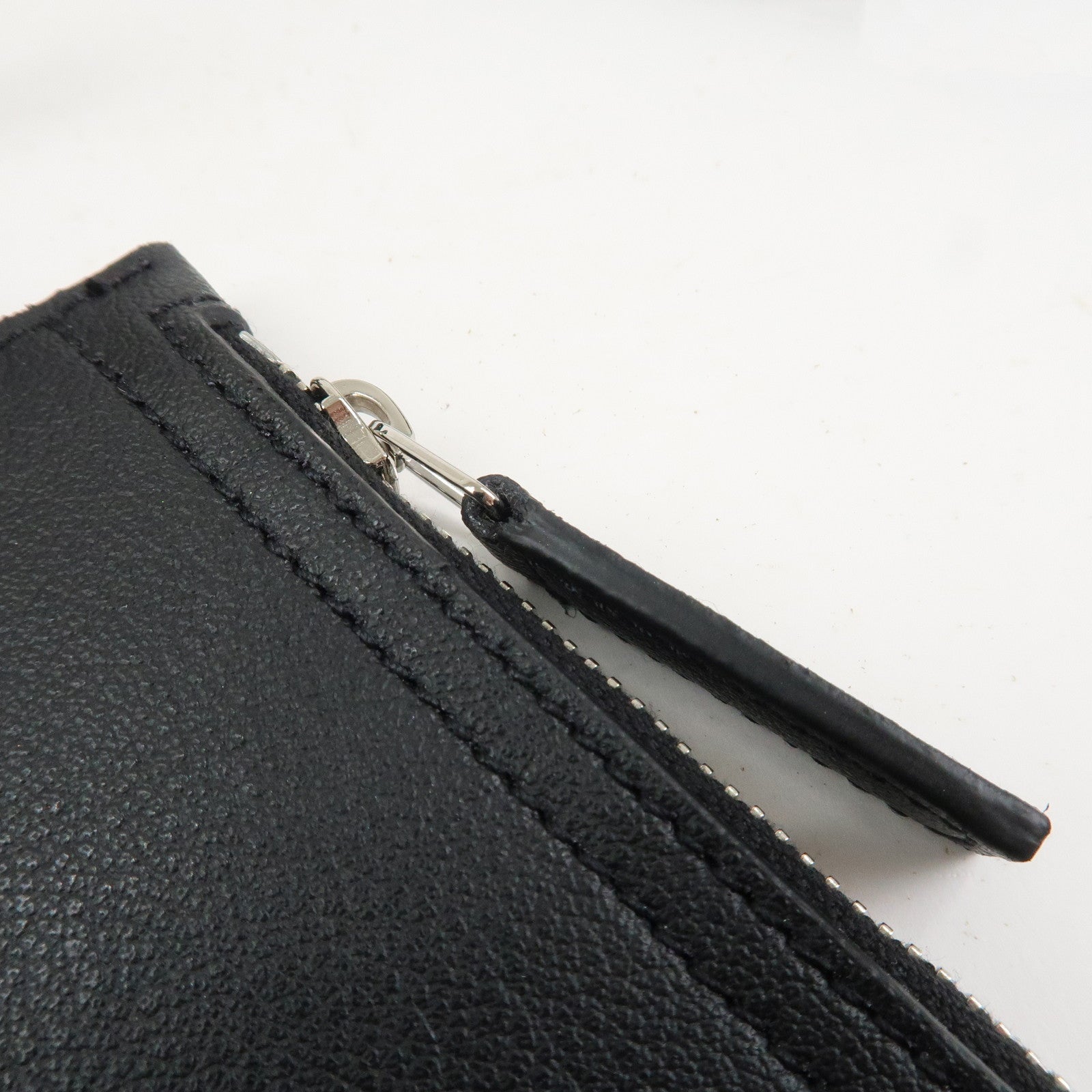 Saint Laurent Leather Tote Bag Shoulder Bag Black