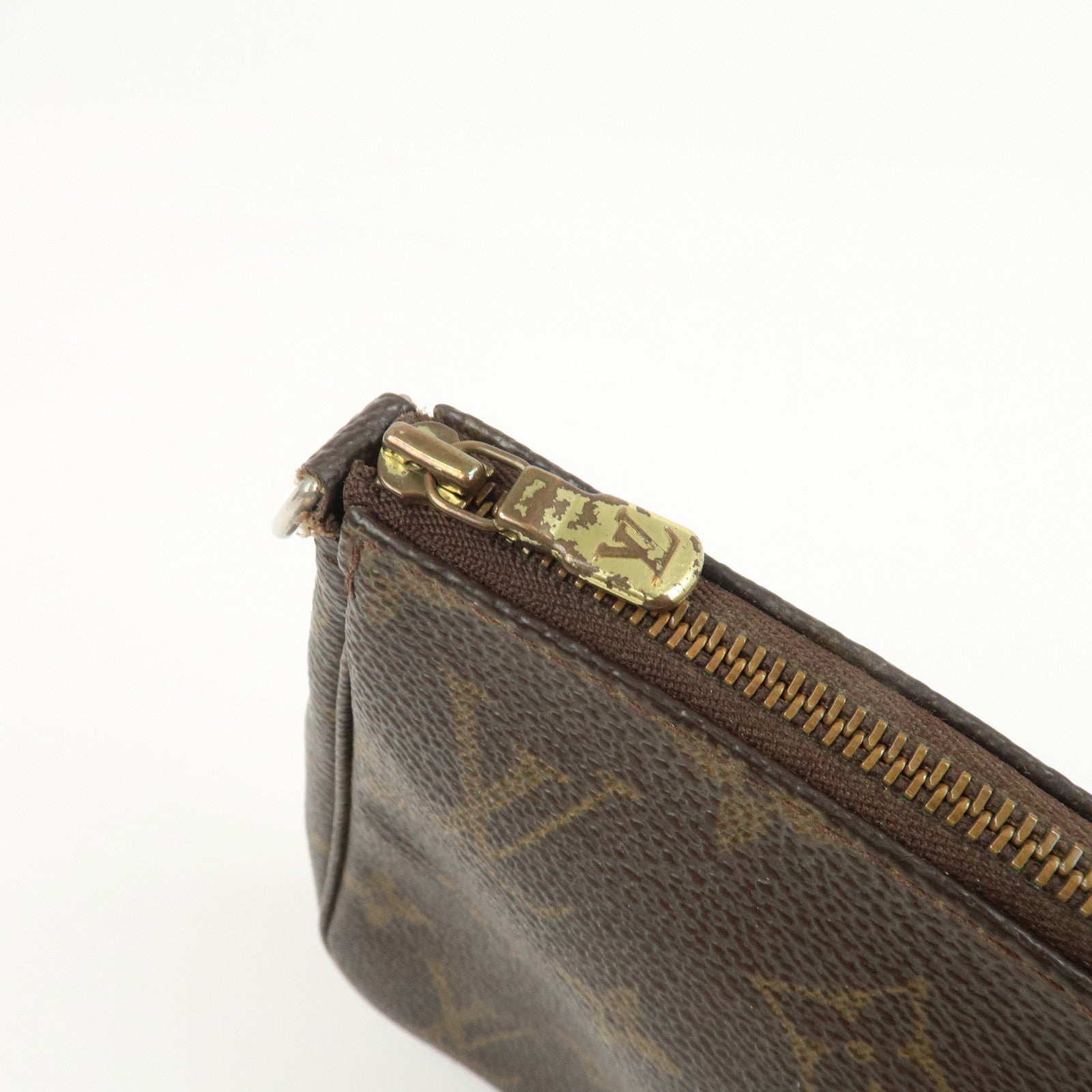 Louis Vuitton Monogram Pochette Accessoires Pouch Hand Bag M51980