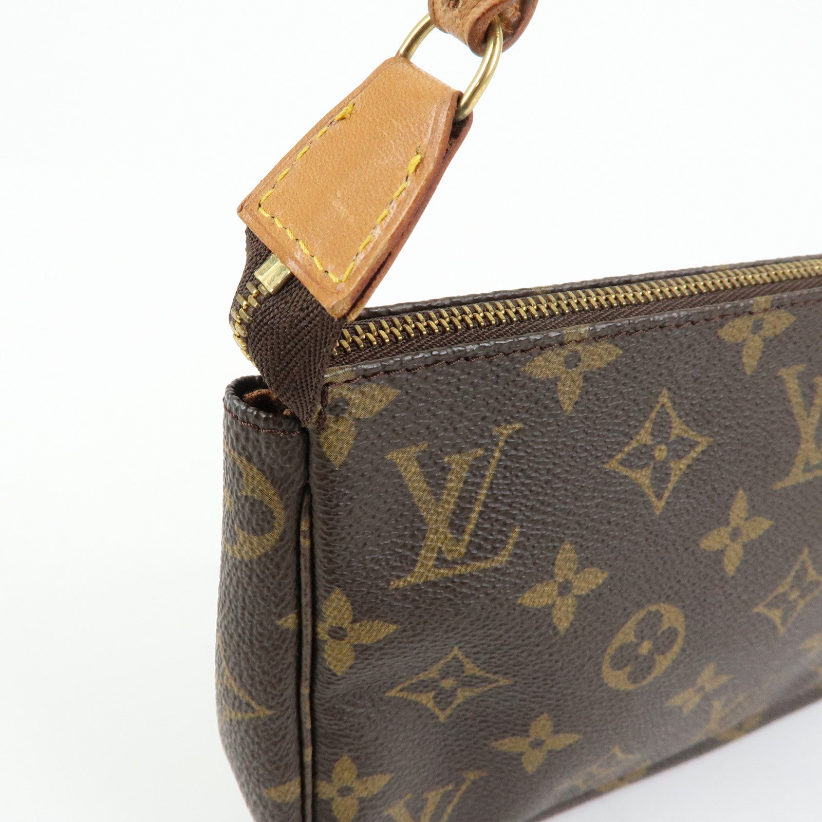 Louis Vuitton Monogram Pochette Accessoires Pouch Hand Bag M51980