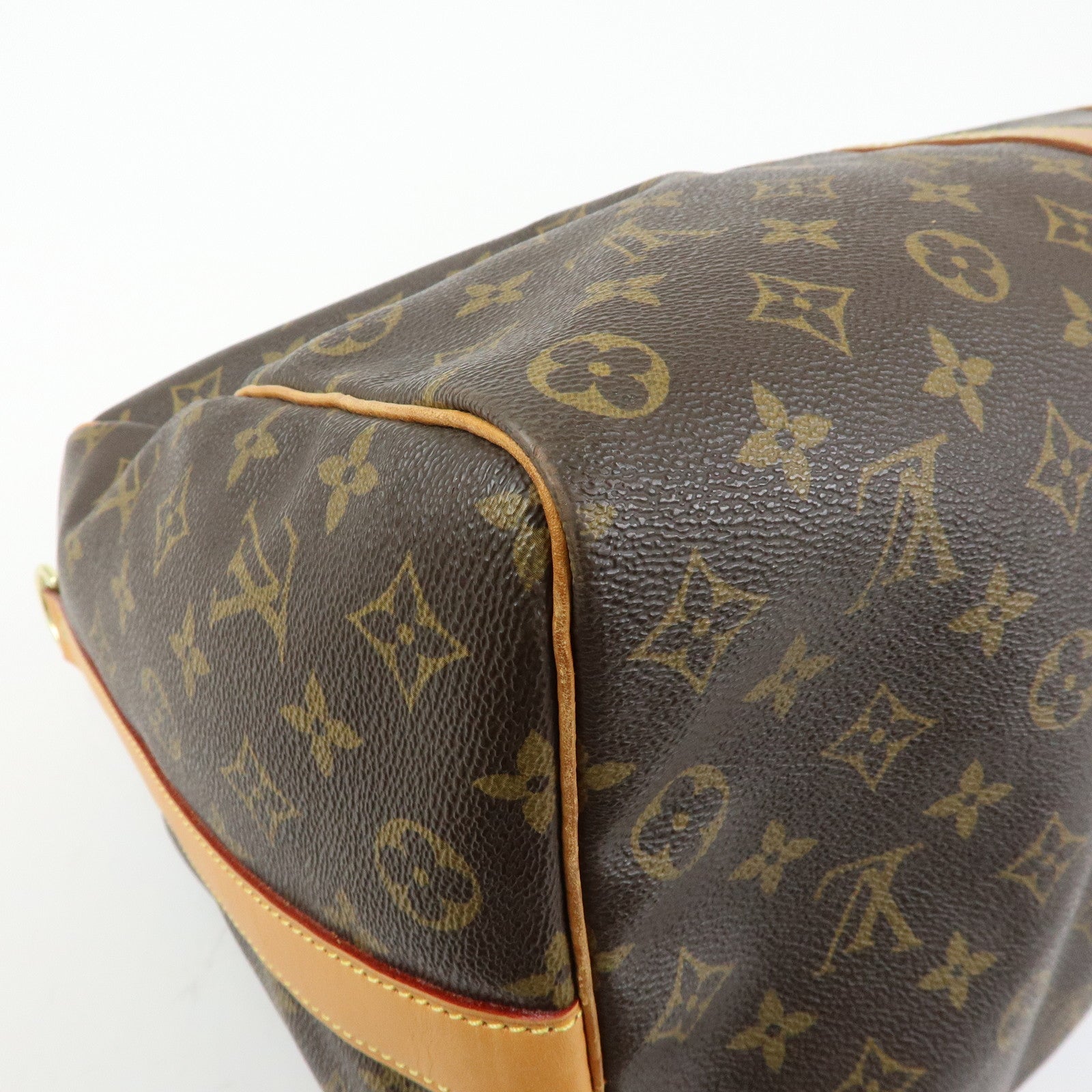 Louis Vuitton Monogram Keep All Bandouliere 50 Boston Bag M41416