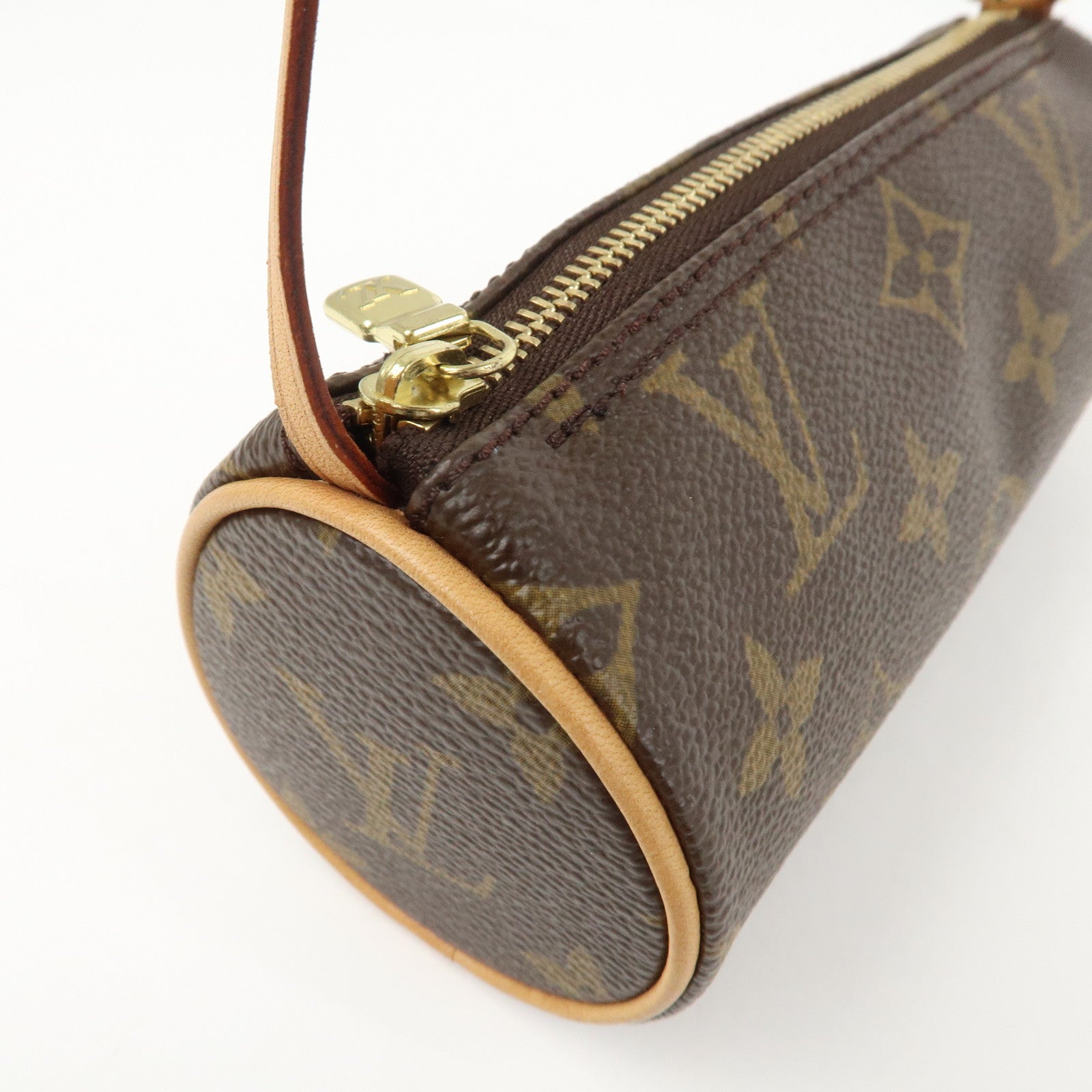 Louis Vuitton Monogram Mini Pouch for Papillon Bag Brown