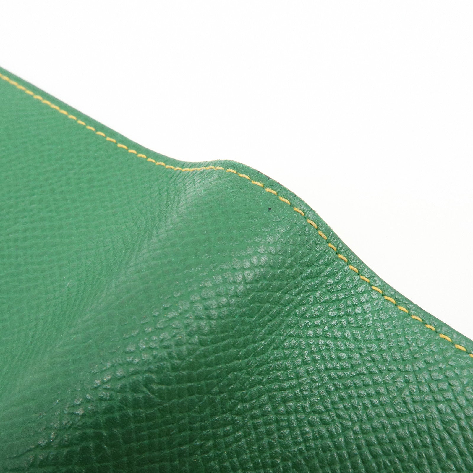 HERMES Veau Epsom Agenda GM Planner Cover □A Stamped Green