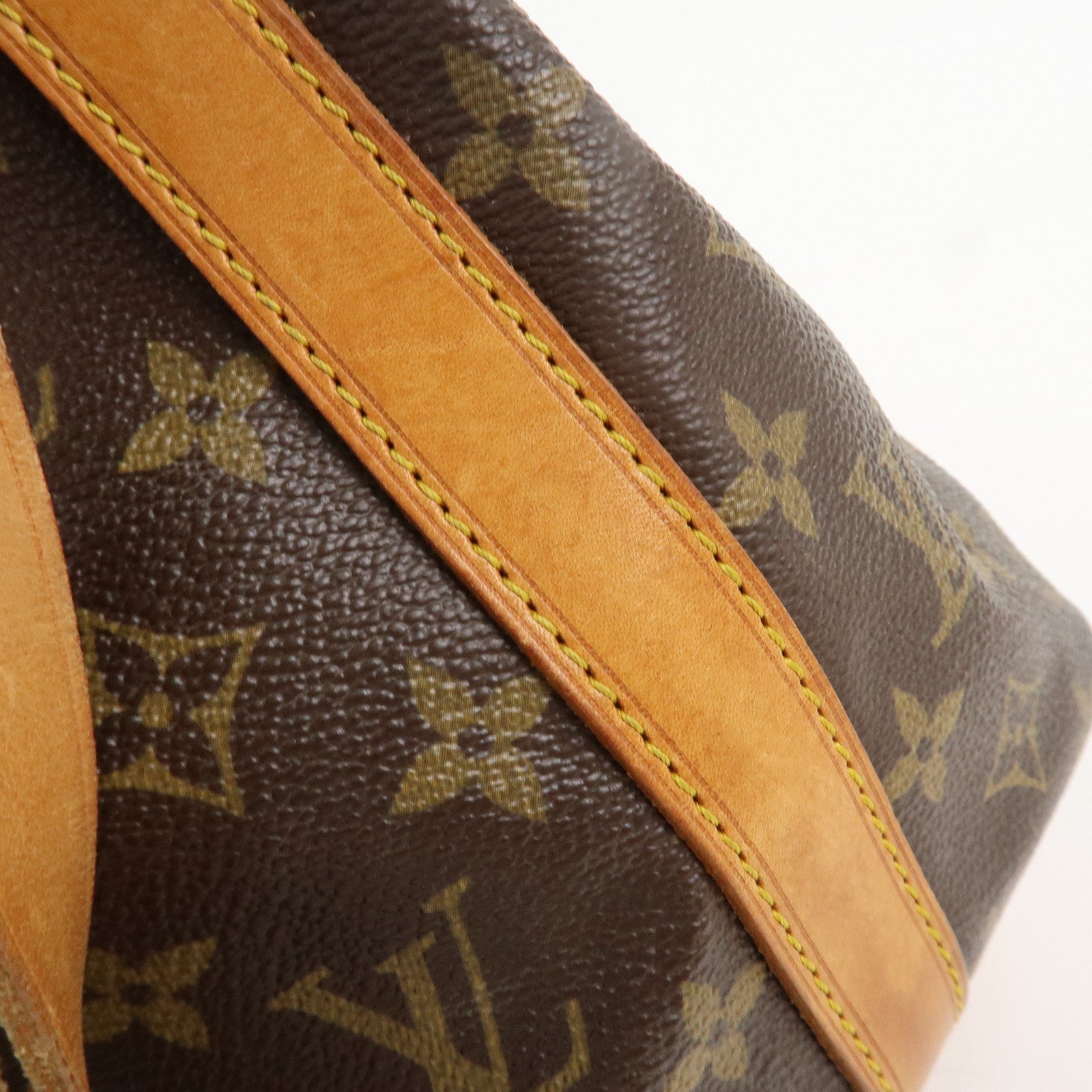 Louis Vuitton Monogram Petit Noe Shoulder Bag Brown M42226