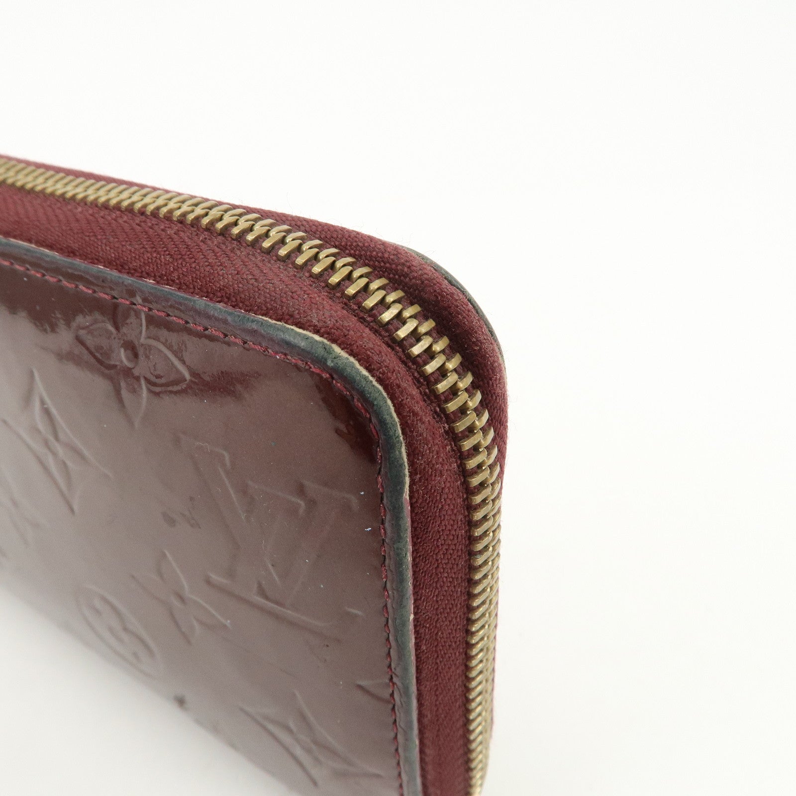 Louis Vuitton Monogram Vernis Leather Set of 2 Wallet M93522/M93575