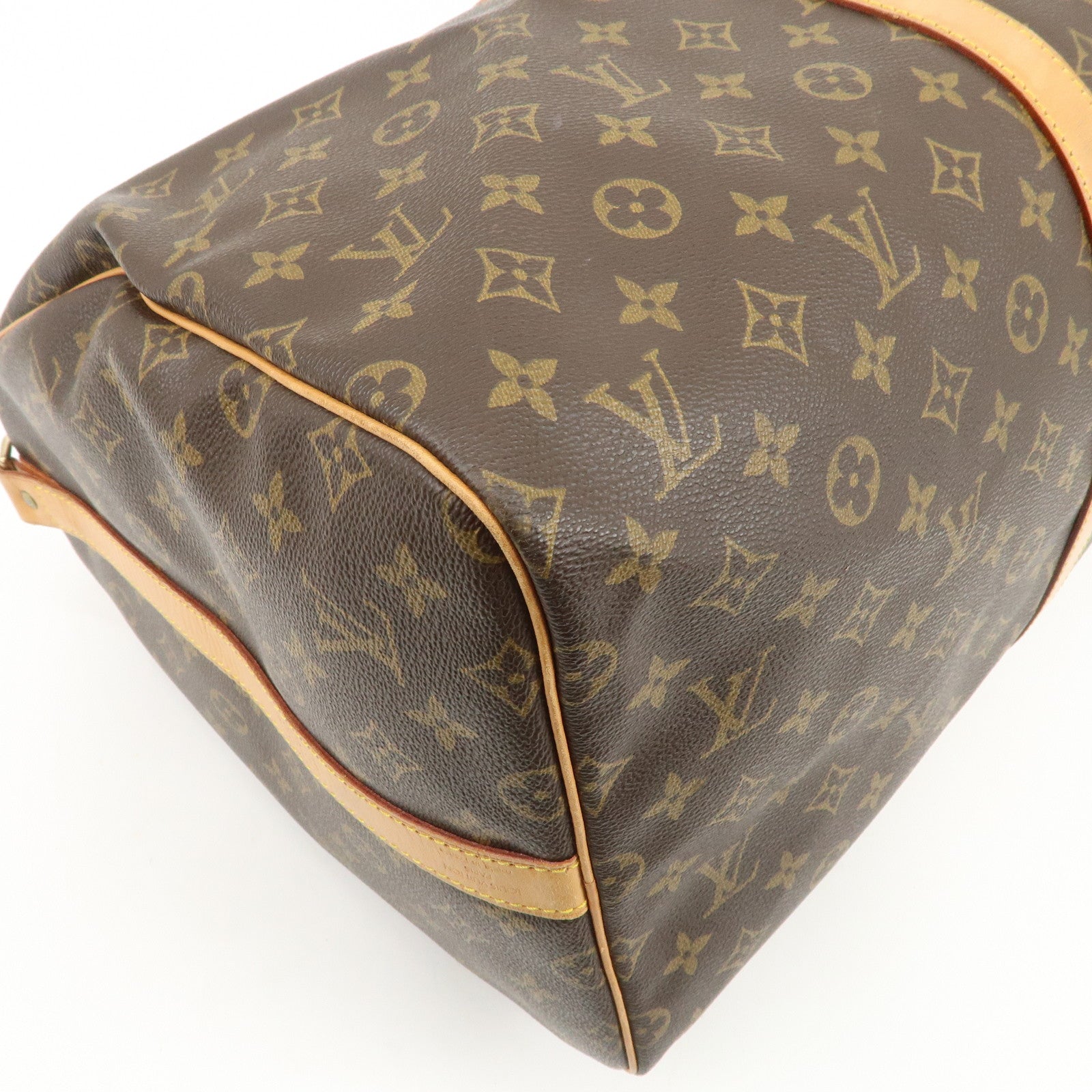 Louis Vuitton Monogram Keep All Bandouliere 55 Boston Bag M41414