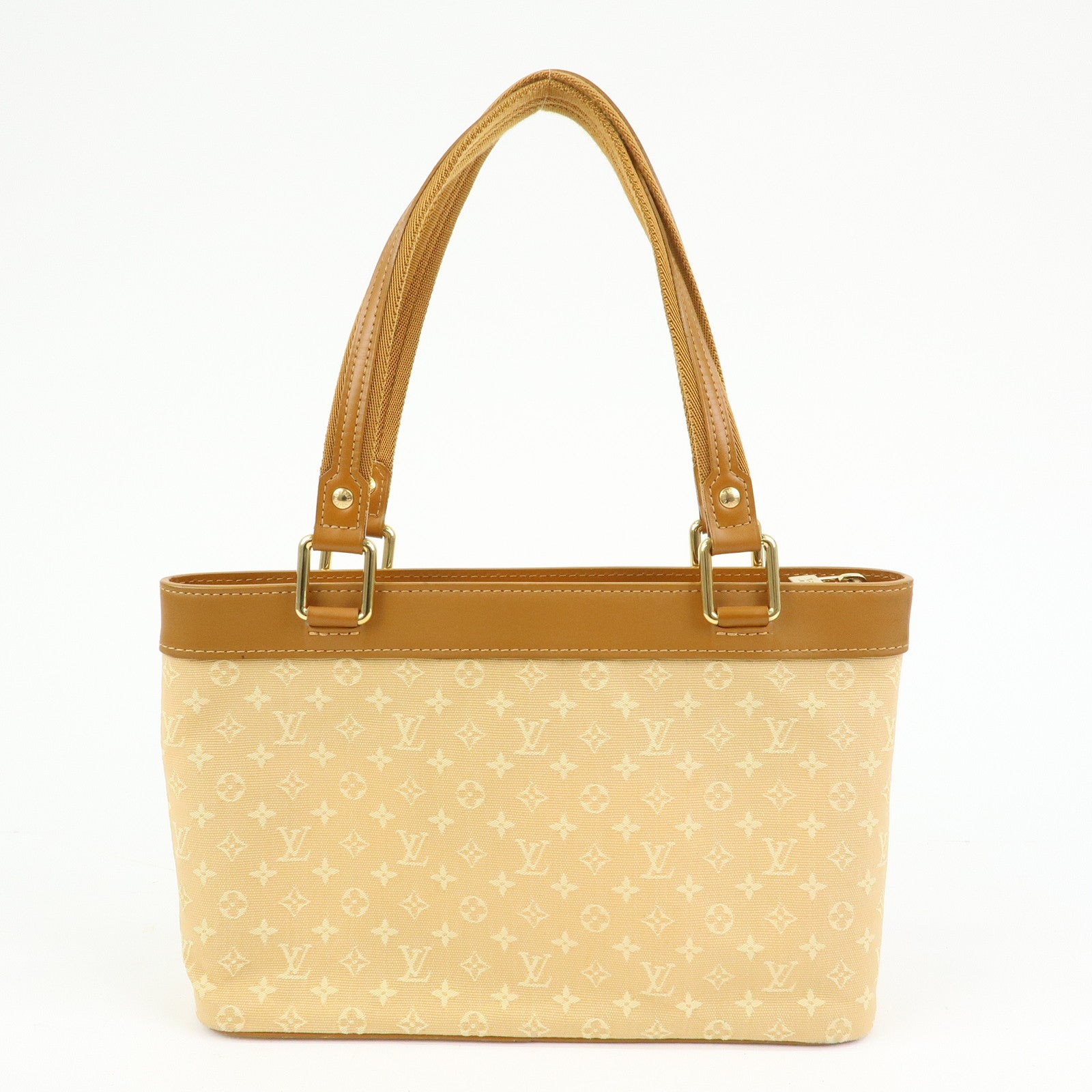 Louis Vuitton Monogram Mini Lucille PM Hand Bag Beige M92684