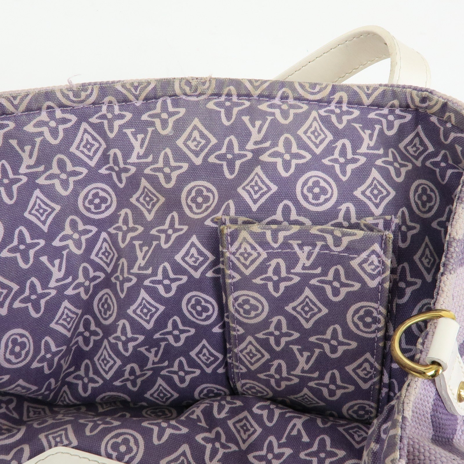 Louis Vuitton Cruise Line Tahitienne PM Canvas Tote Bag M95680