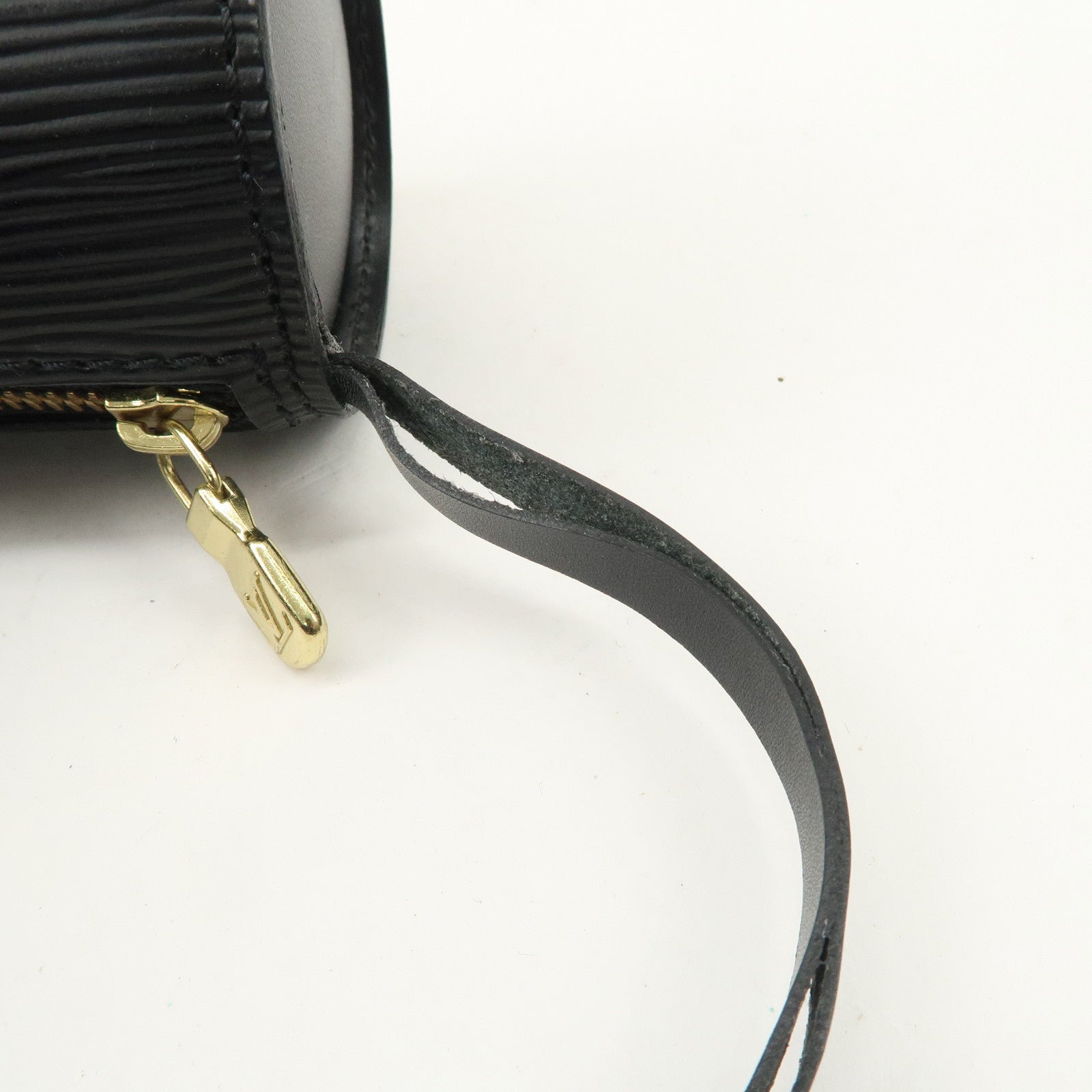 Louis Vuitton Monogram Epi Set of 2 Papillon Pouch Noir Toledo Blue Used