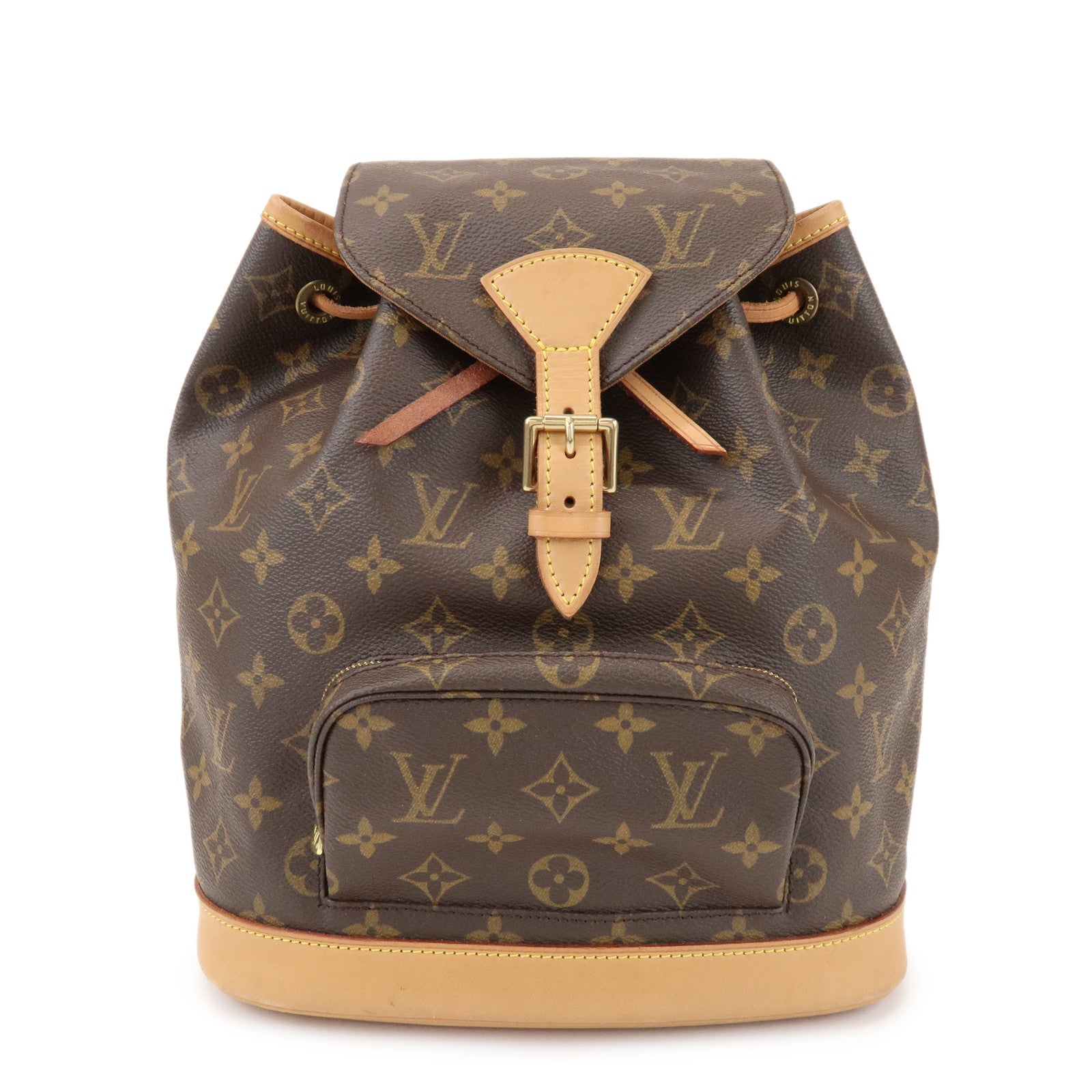 Louis Vuitton Monogram Montsouris MM Backpack Brown M51136