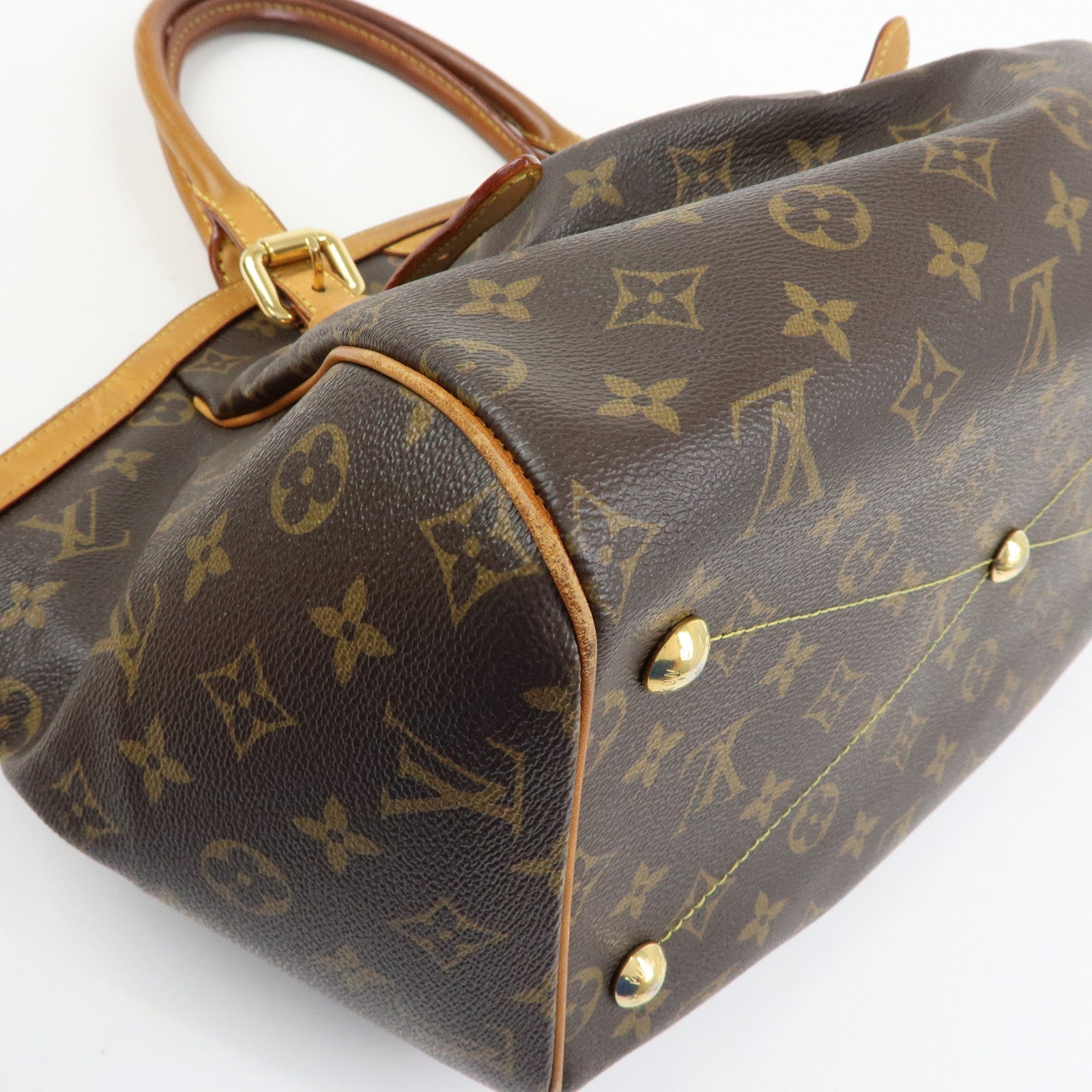 Louis Vuitton Monogram Tivoli GM Shoulder Bag Boston Bag M40144