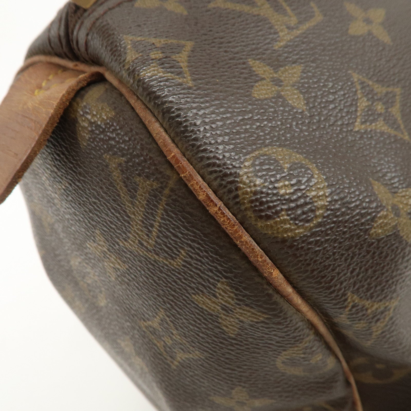 Louis Vuitton Monogram Speedy 40 Hand Bag Boston Bag Brown M41522