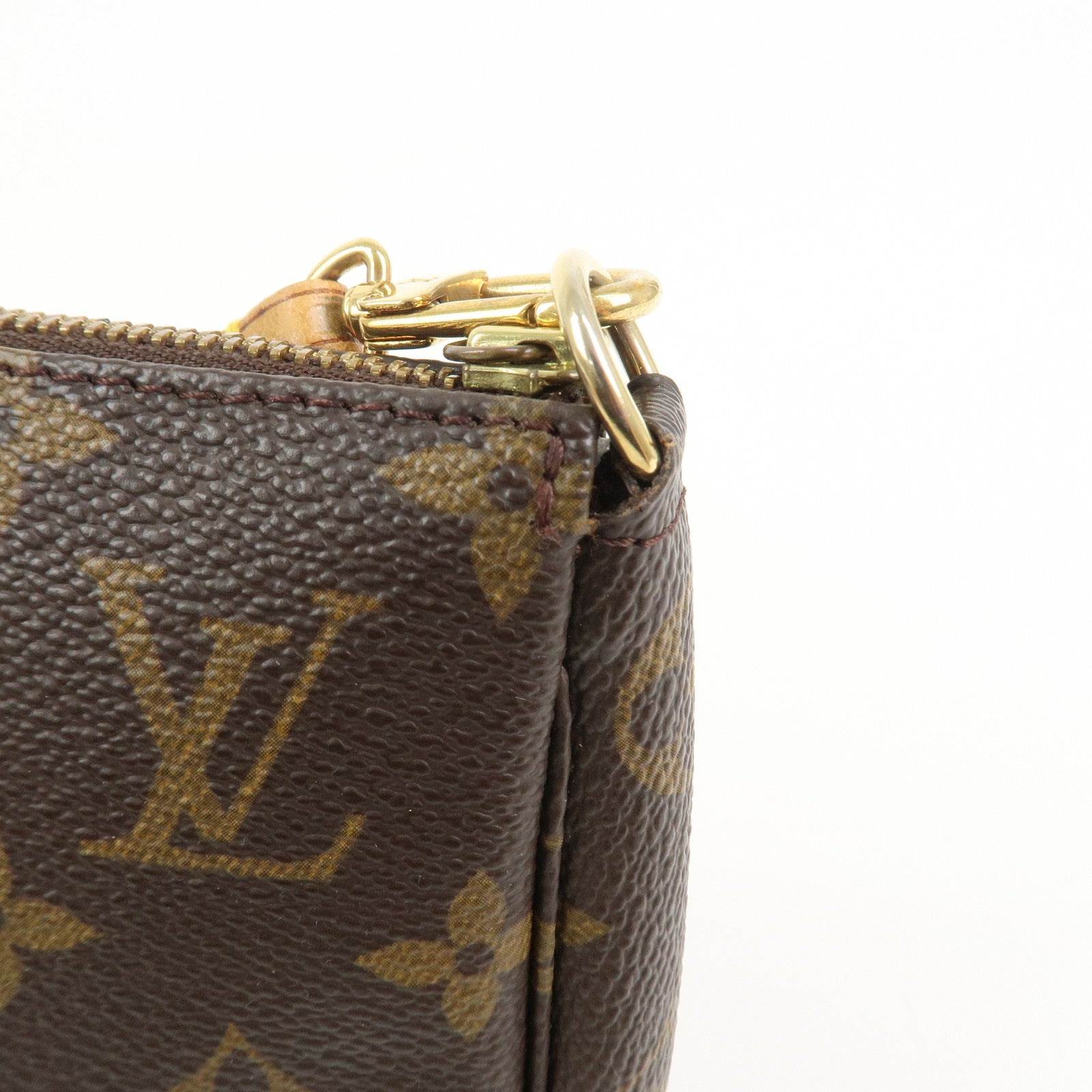 Louis Vuitton Monogram Pochette Accessoires Pouch Hand Bag M51980