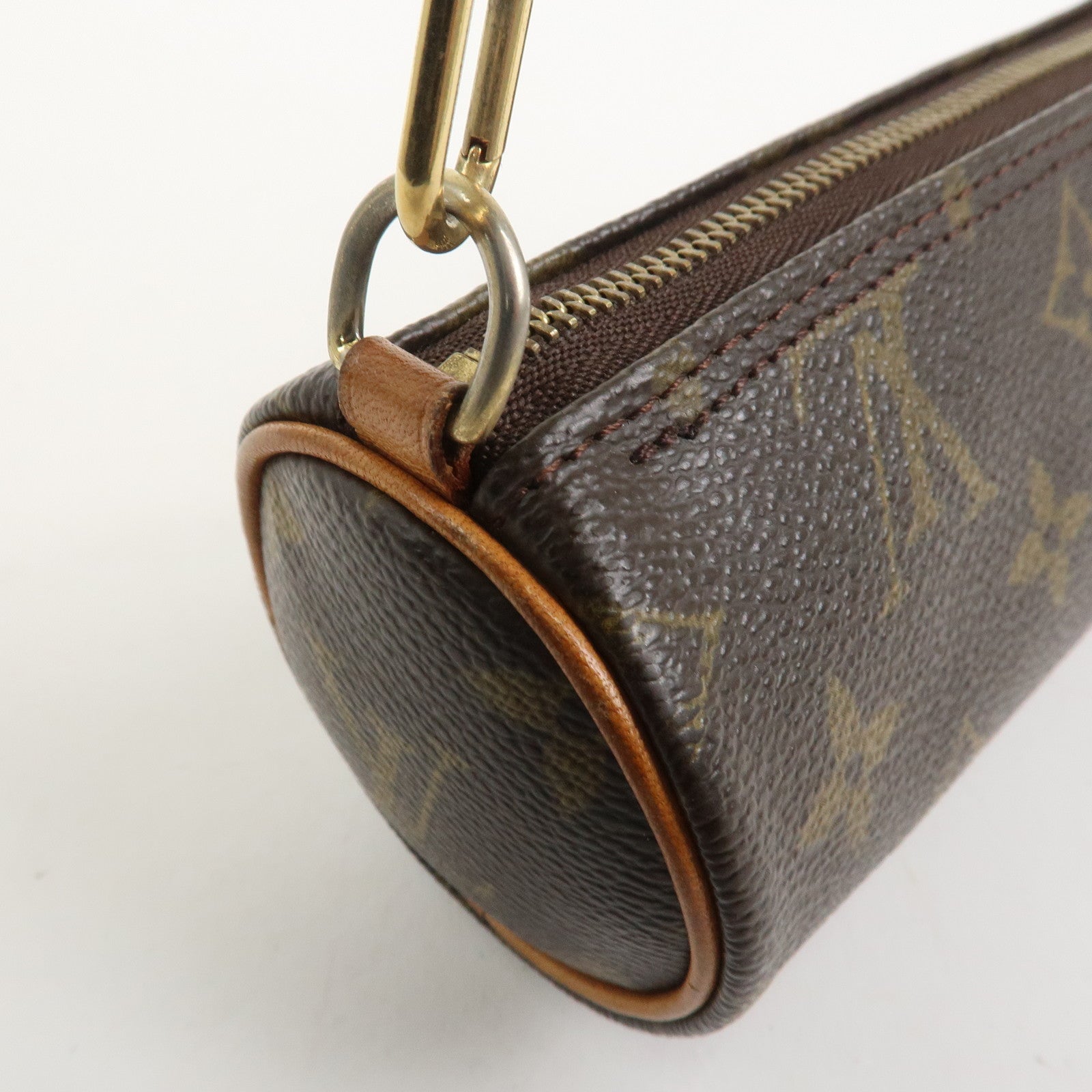 Louis Vuitton Monogram Canvas Mini Pouch for Papillon Bag Brown