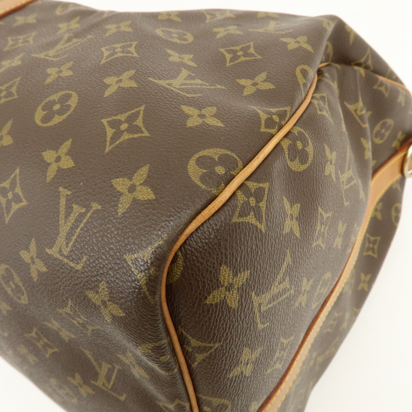 Louis Vuitton Monogram Keep All Bandouliere 55 Boston Bag M41414