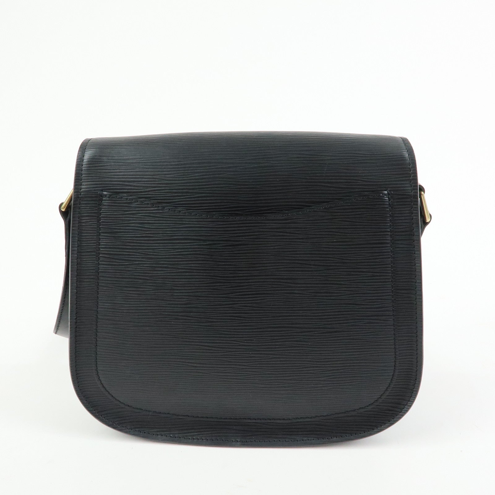 Louis Vuitton Epi Saint Cloud Shoulder Crossbody Bag Noir M52192