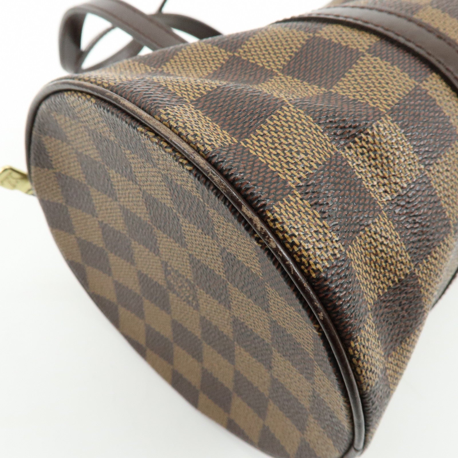 Louis Vuitton Damier Ebene Papillon 30 Hand Bag Brown N51303