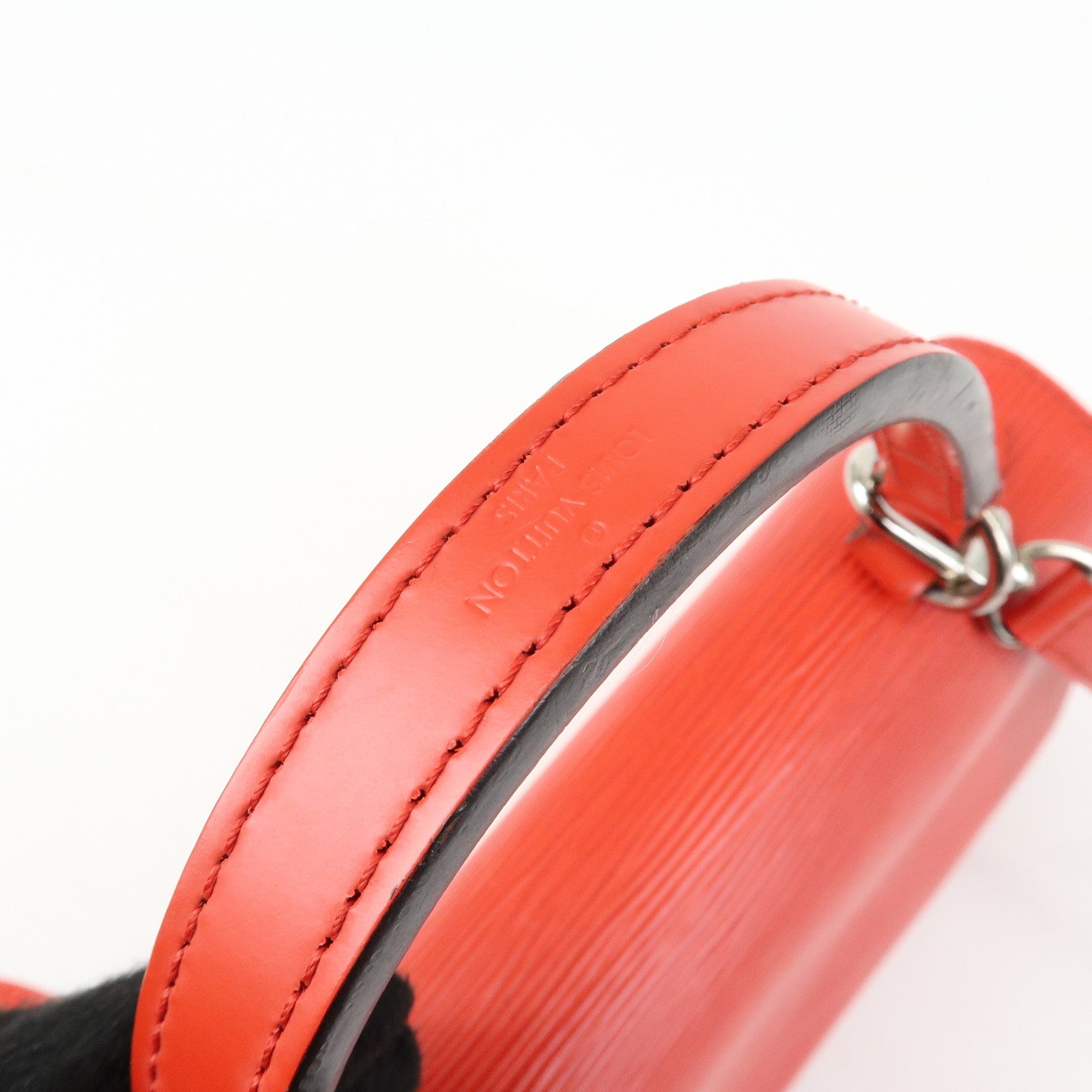 Louis Vuitton Epi Cluny BB Hand Bag Shoulder Bag Coquelicot M41337