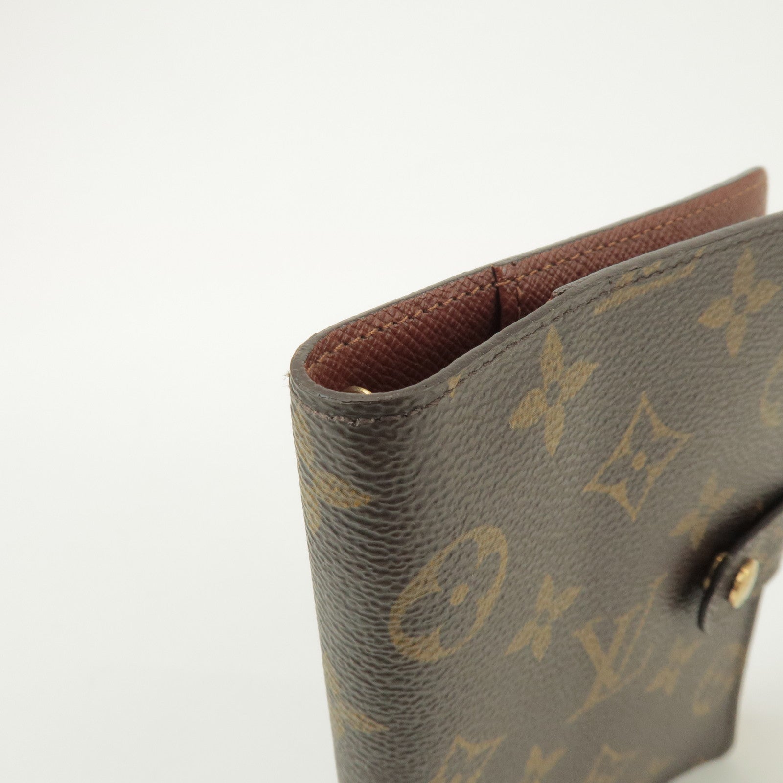 Louis Vuitton Monogram Agenda PM Planner Cover Brown R20005