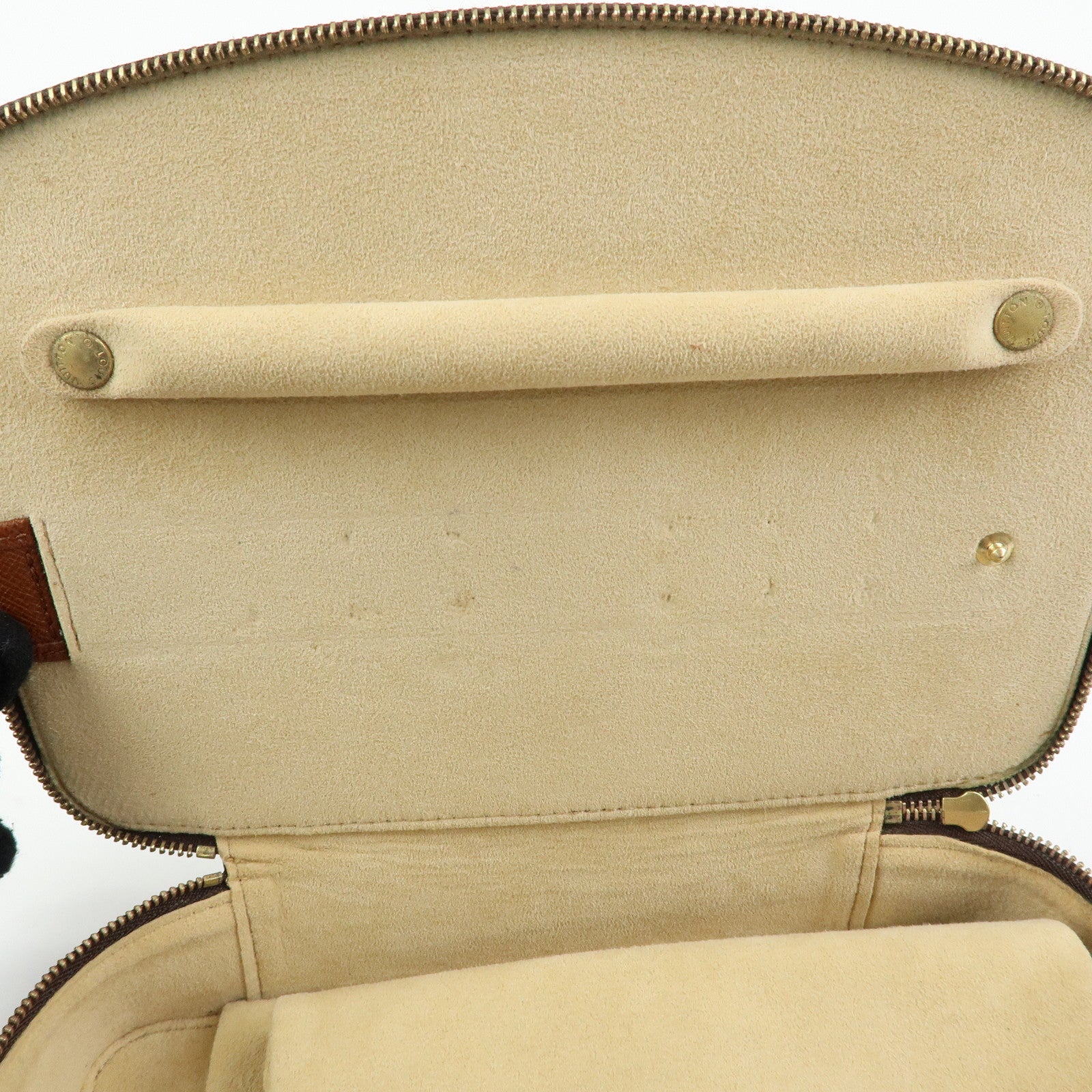 Louis Vuitton Monogram Posh Monte Carlo Jewelry Box Brown M47350