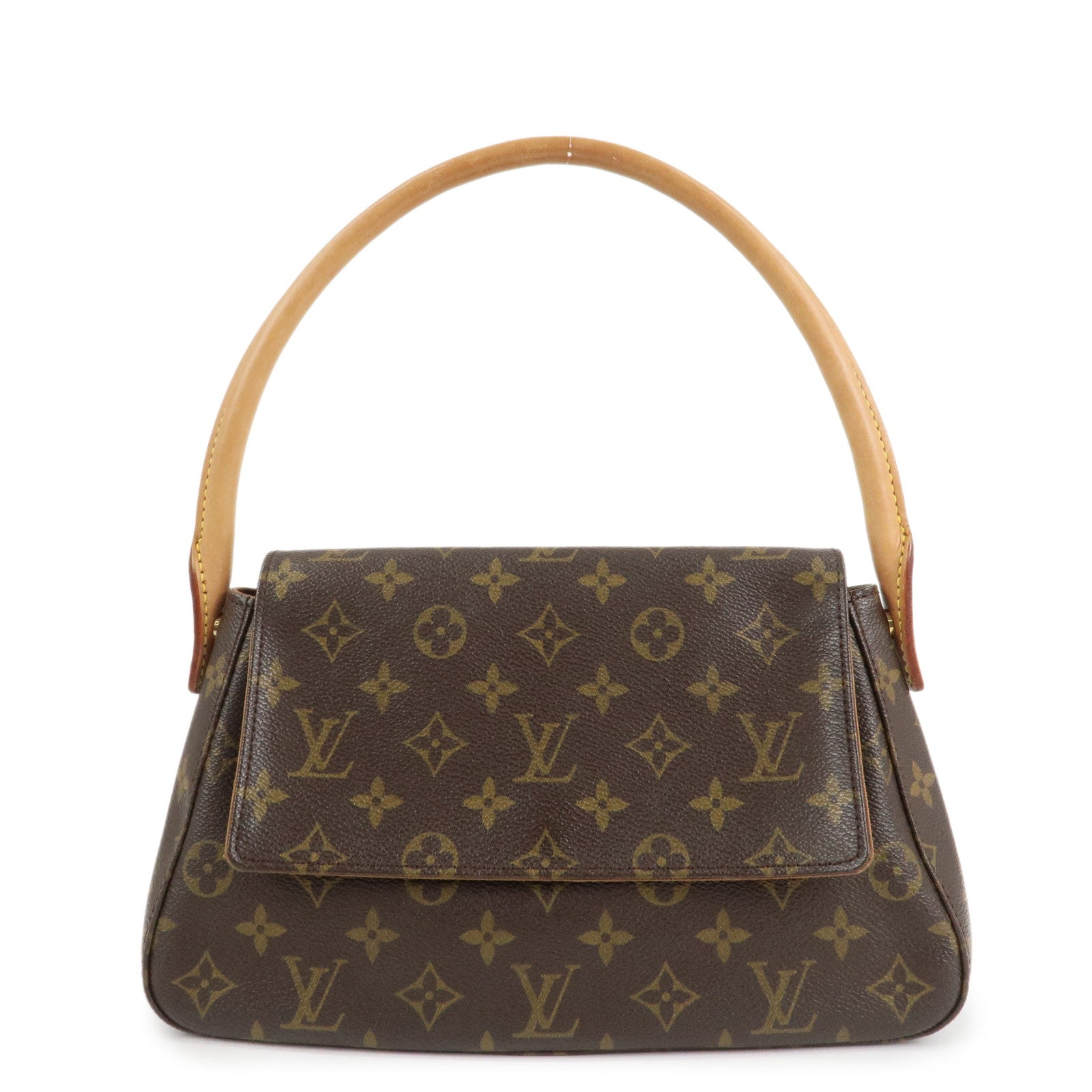 Louis Vuitton Monogram Mini Looping Shoulder Bag Brown M51147