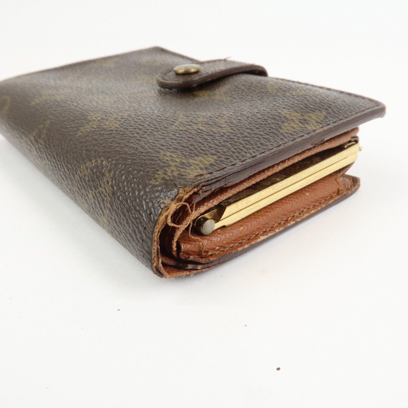 Louis Vuitton Monogram Set of 3 Bi-fold Wallets Brown M61730/M61663