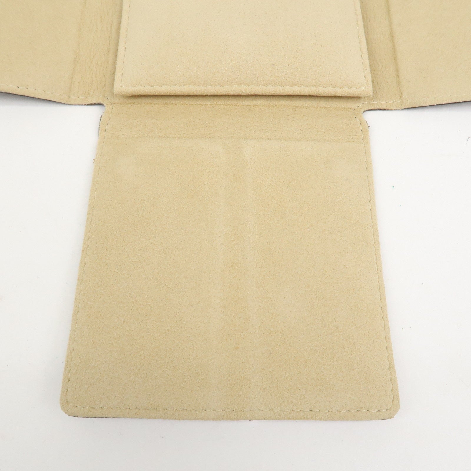 Louis Vuitton Monogram Canvas Jewelry Case for Earrings Brown