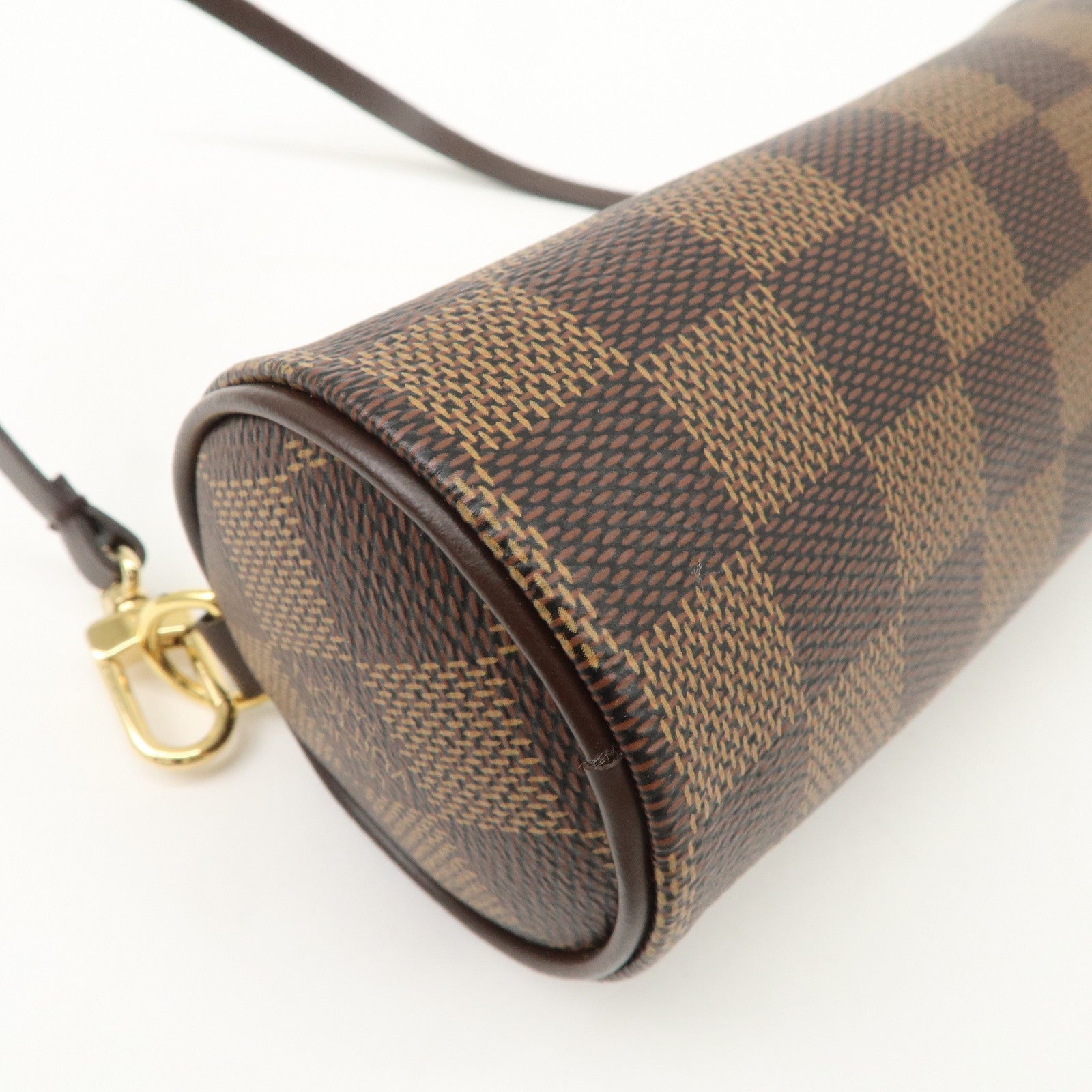 Louis Vuitton Damier Mini Pouch for Papillon Bag Damier Ebene
