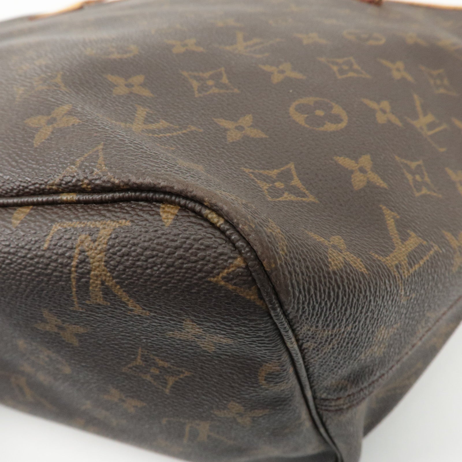 Louis Vuitton Monogram Neverfull GM Tote Bag Brown M40157 Used