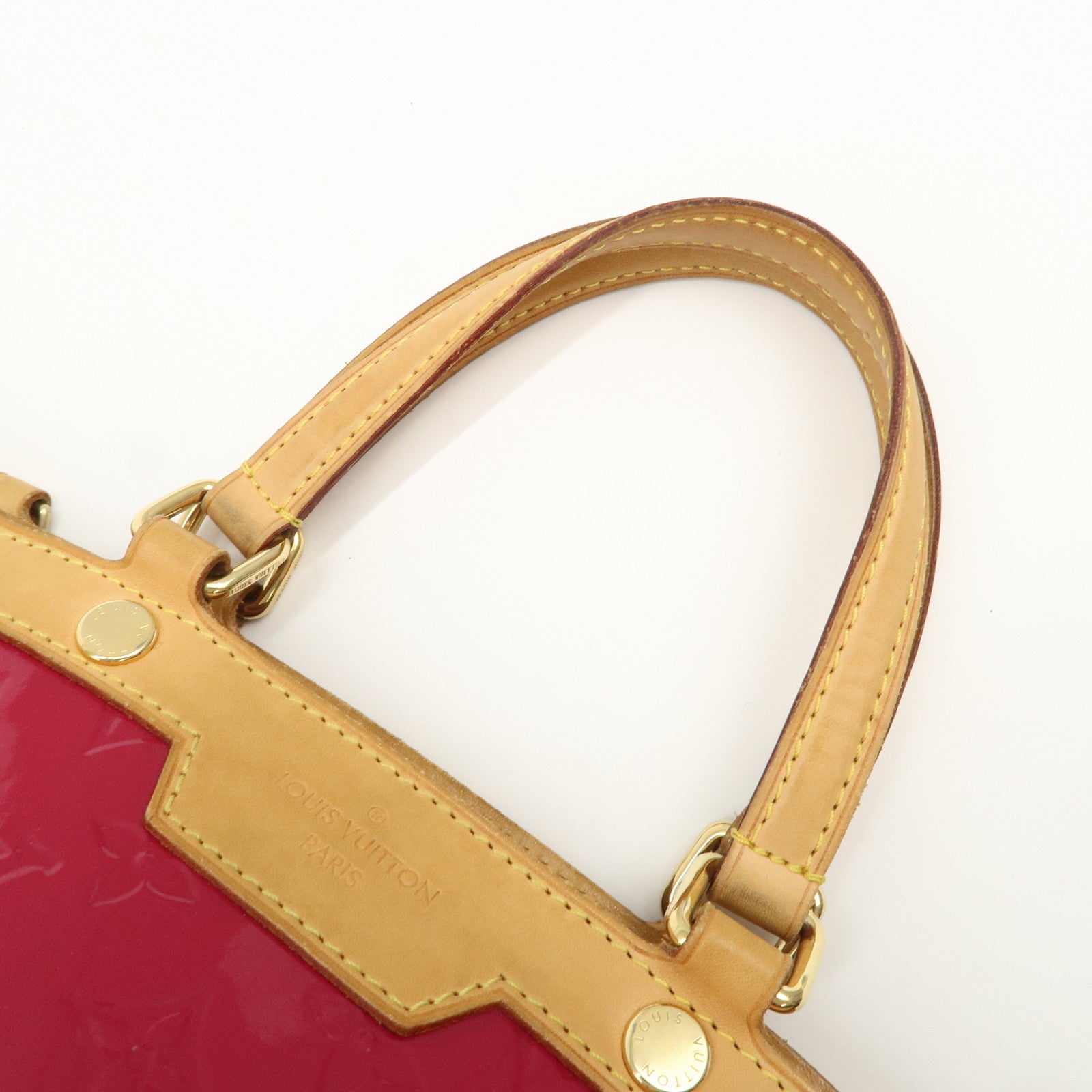Louis Vuitton Vernis Brea MM 2Way Bag Hand Bag RoseIndien M91798