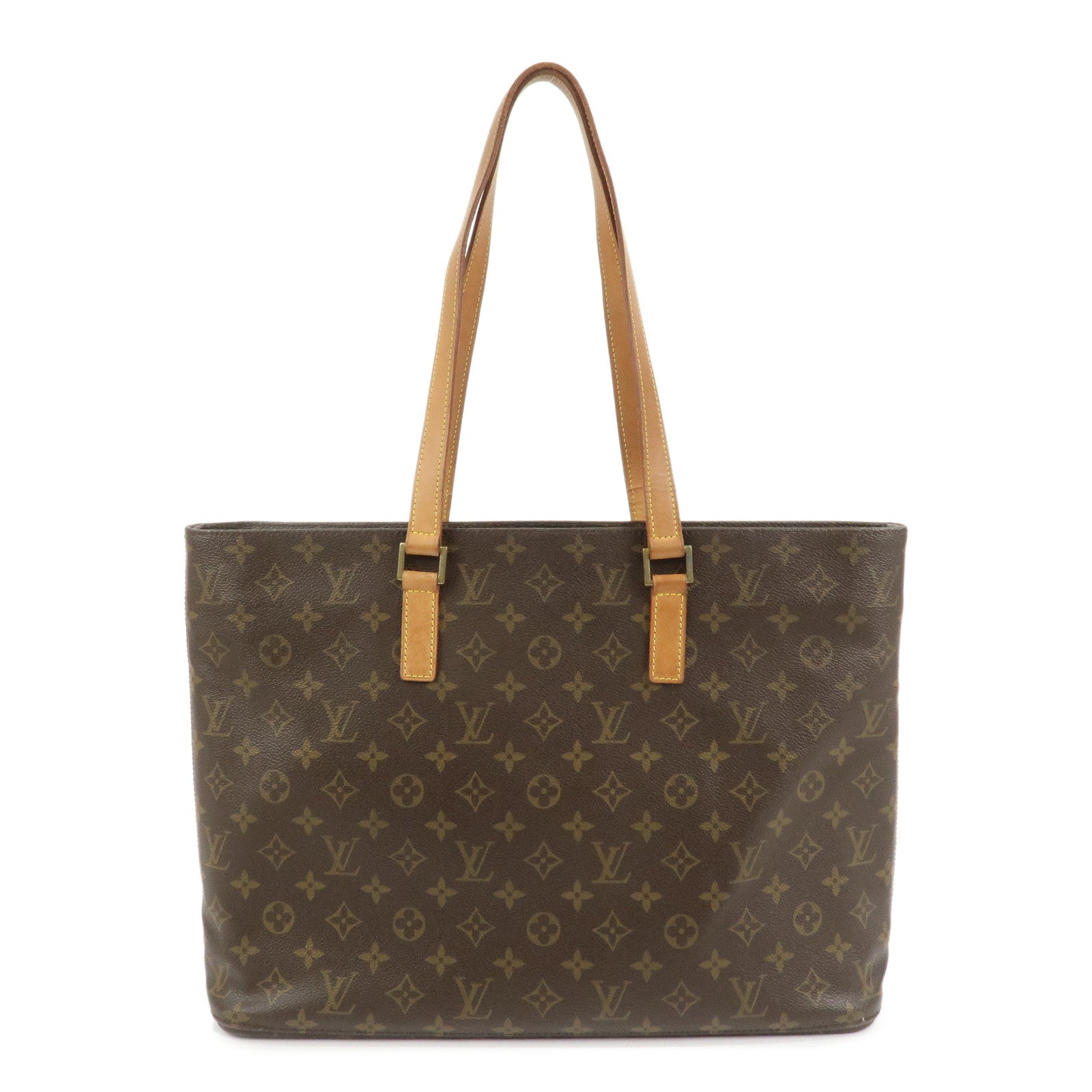 Louis Vuitton Monogram Luco Tote Bag Shoulder Bag Brown M51155