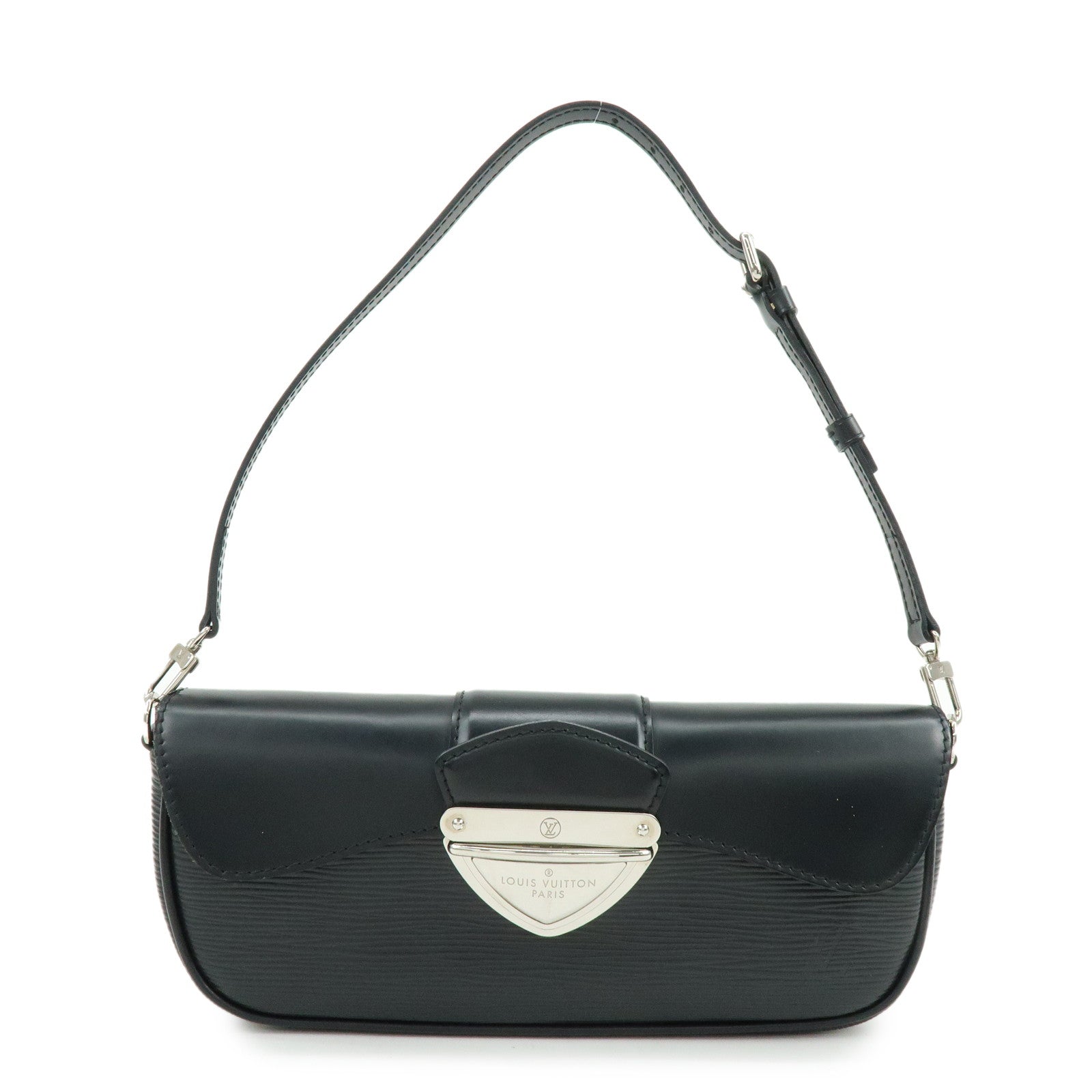Louis Vuitton Epi Pochette Montaigne Shoulder Bag Noir M59292