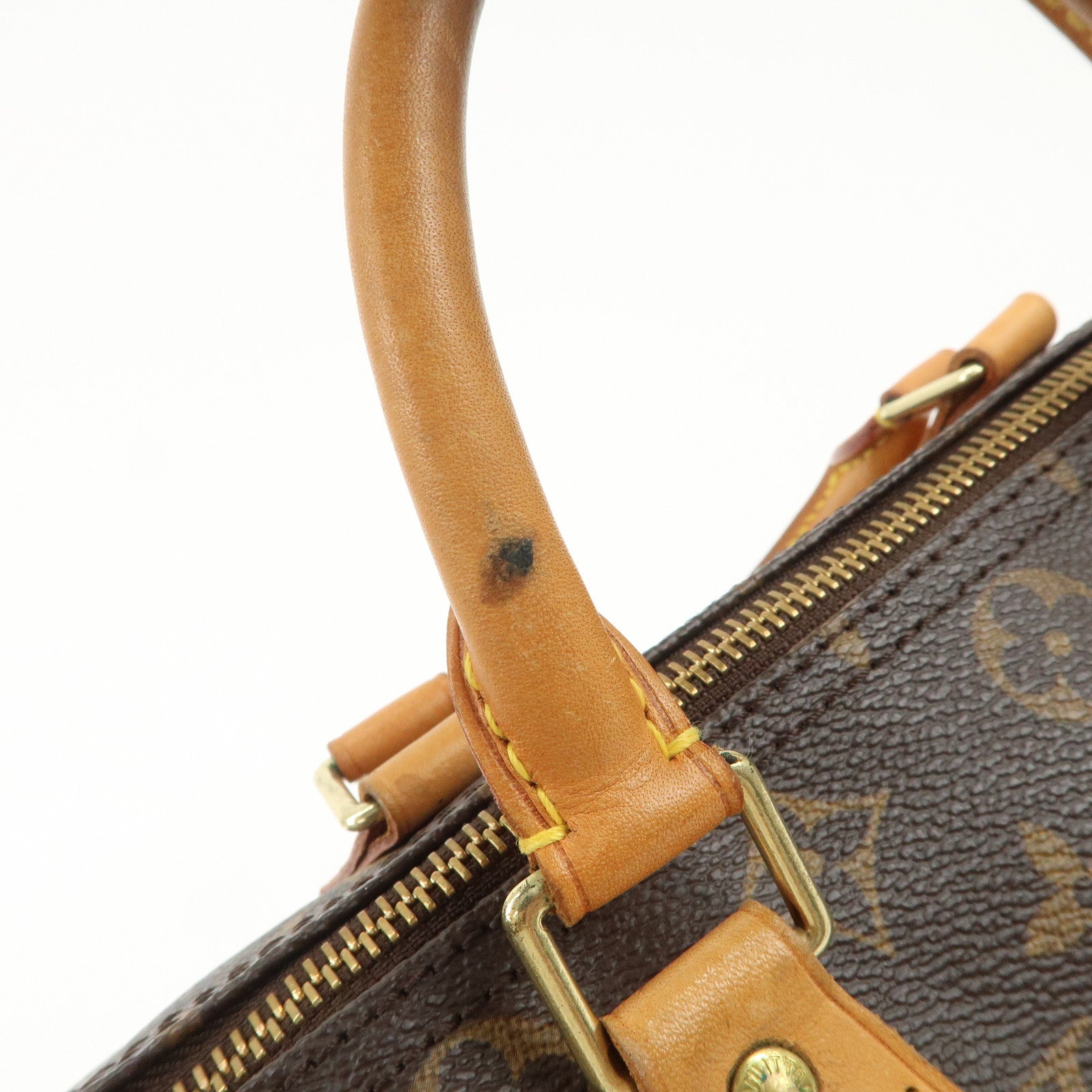 Louis Vuitton Monogram Speedy 30 Boston Bag Hand Bag Brown M41526