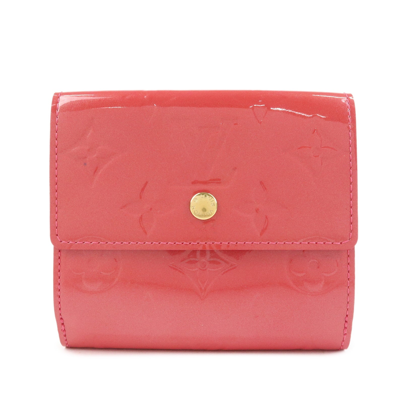 Louis Vuitton Vernis Porte Monnaie Billets Cartes Credit M9139F
