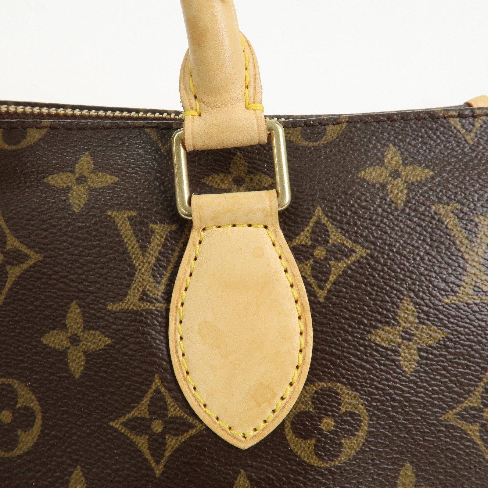 Louis Vuitton Monogram Popincourt Hand Bag Brown M40009