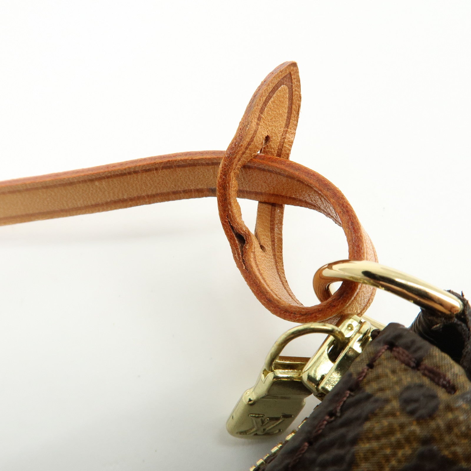 Louis Vuitton Monogram Pochette Accessoires Pouch Hand Bag M51980