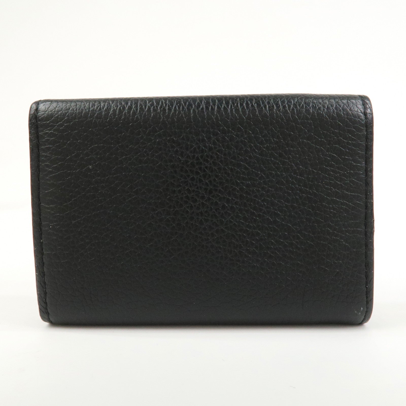 Louis Vuitton Portefeuille Lock Mini Compact Wallet Noir M63921