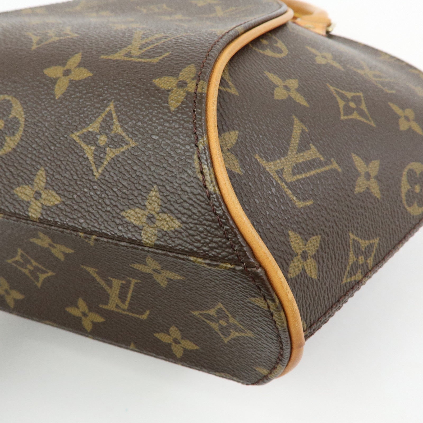 Louis Vuitton Monogram Ellipse PM Hand Bag Brown M51127