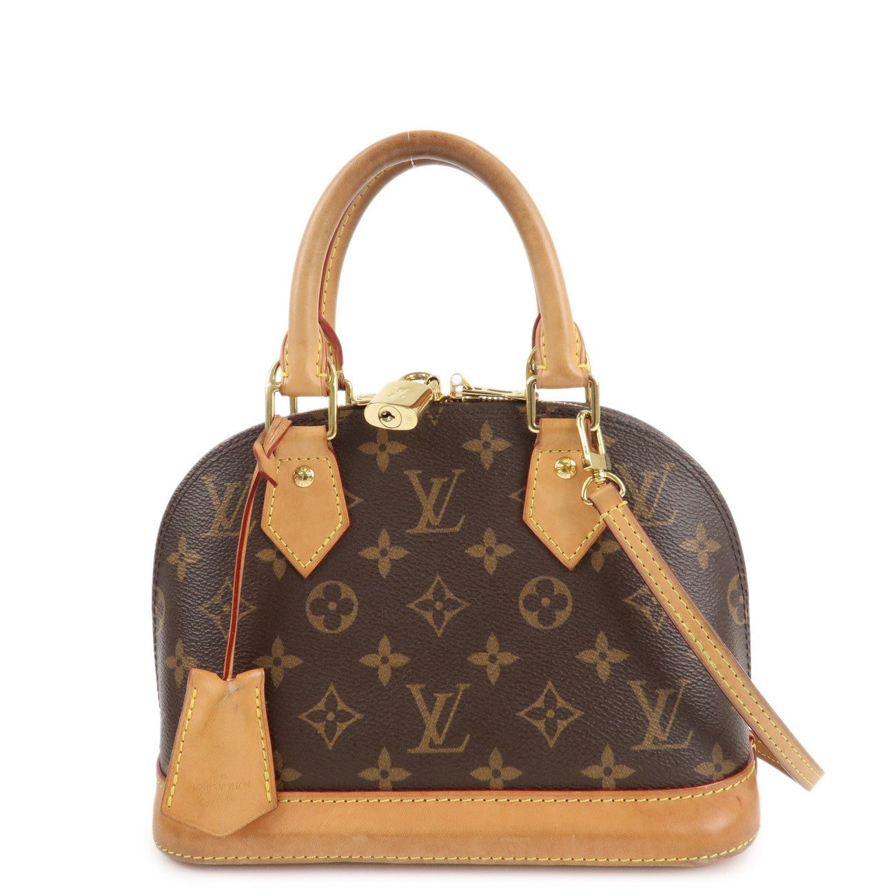 Louis Vuitton Monogram Alma BB 2Way Bag New Style M46990 Used