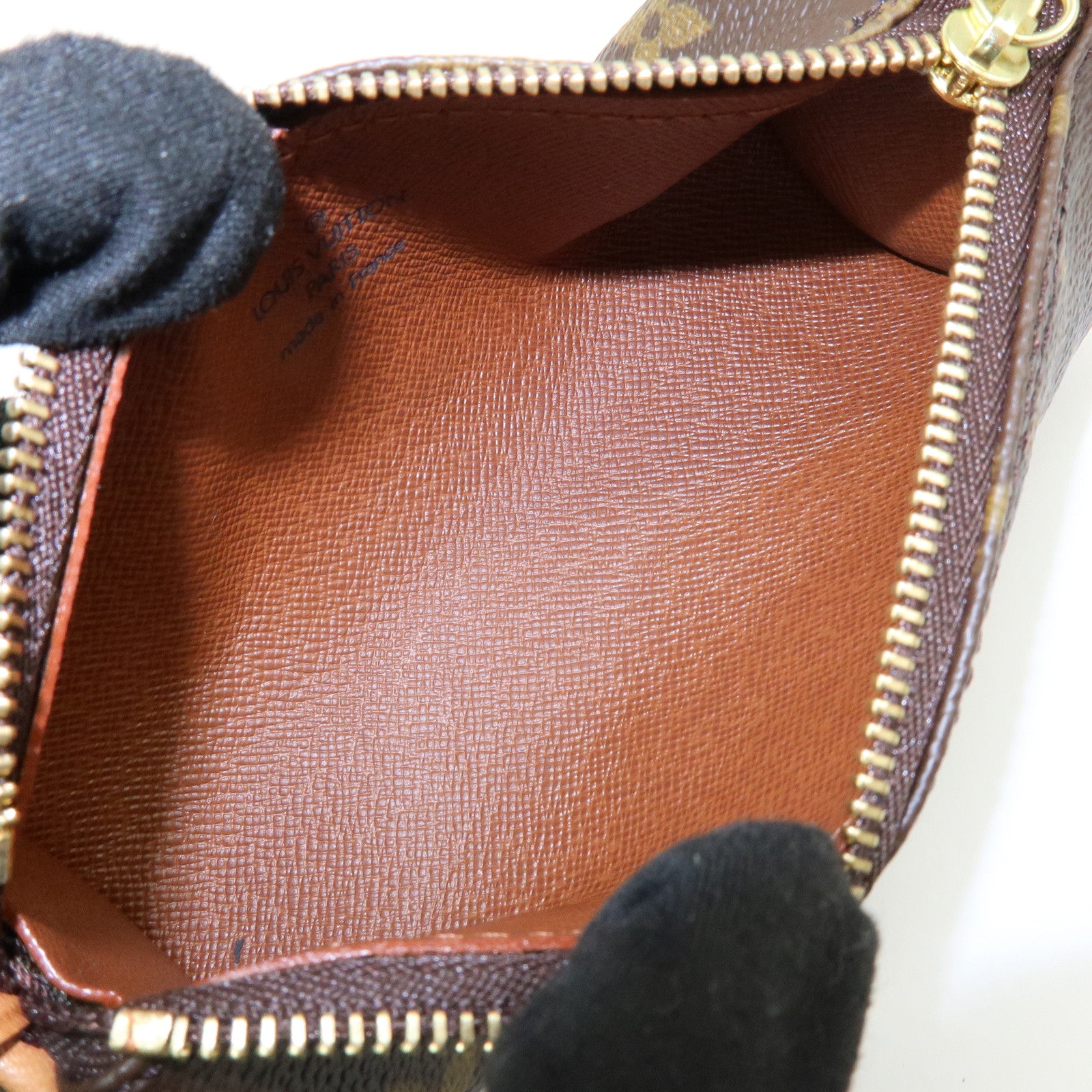 Louis Vuitton Monogram Mini Pouch for Papillon Bag Brown