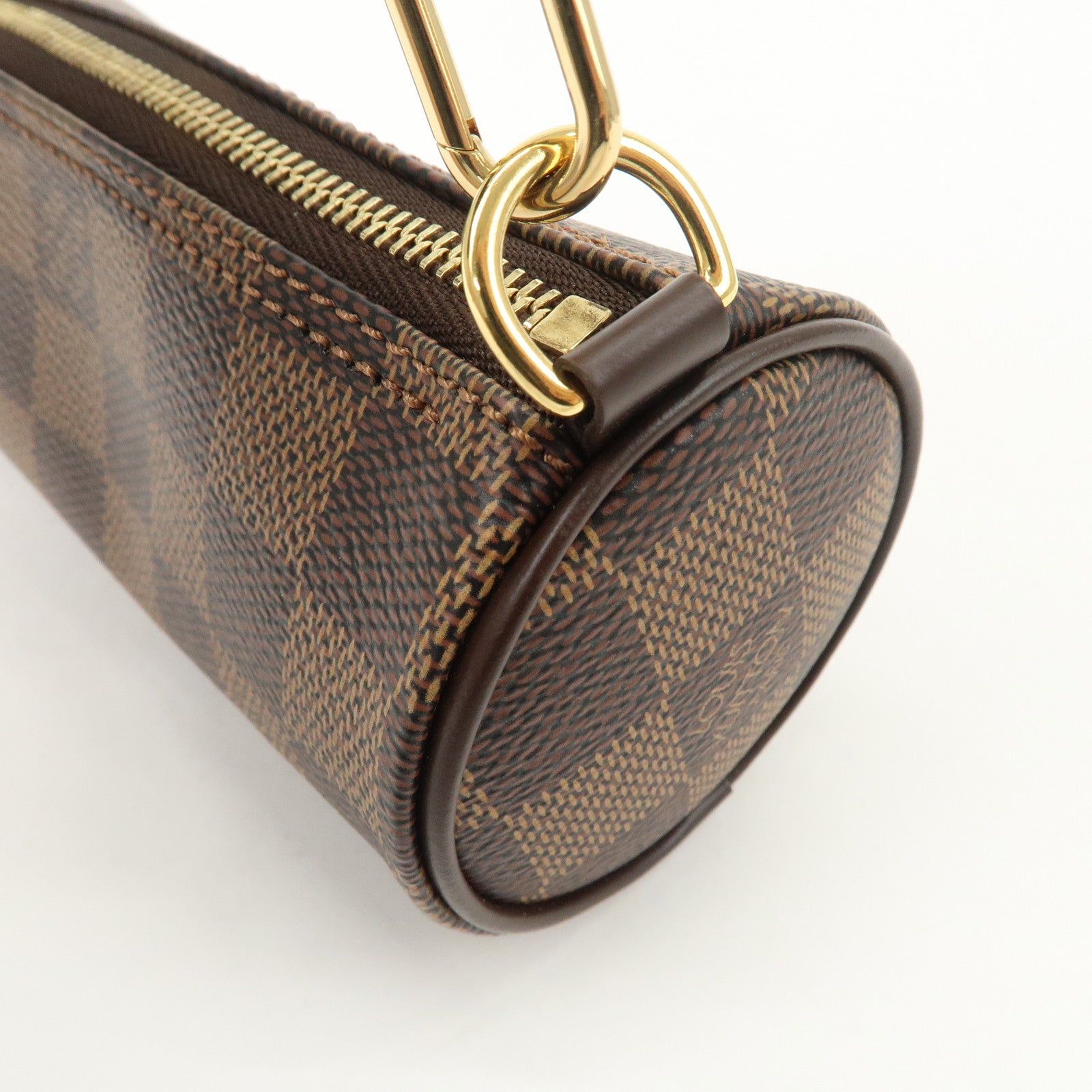 Louis Vuitton Damier Mini Pouch for Papillon Bag Damier Ebene