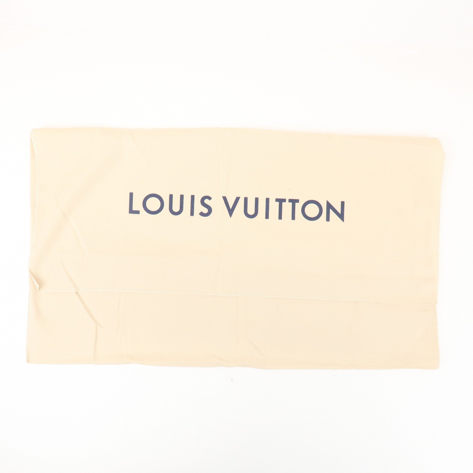 Louis Vuitton Set of 10 Dust Bag Storage Bag Flap Style Beige