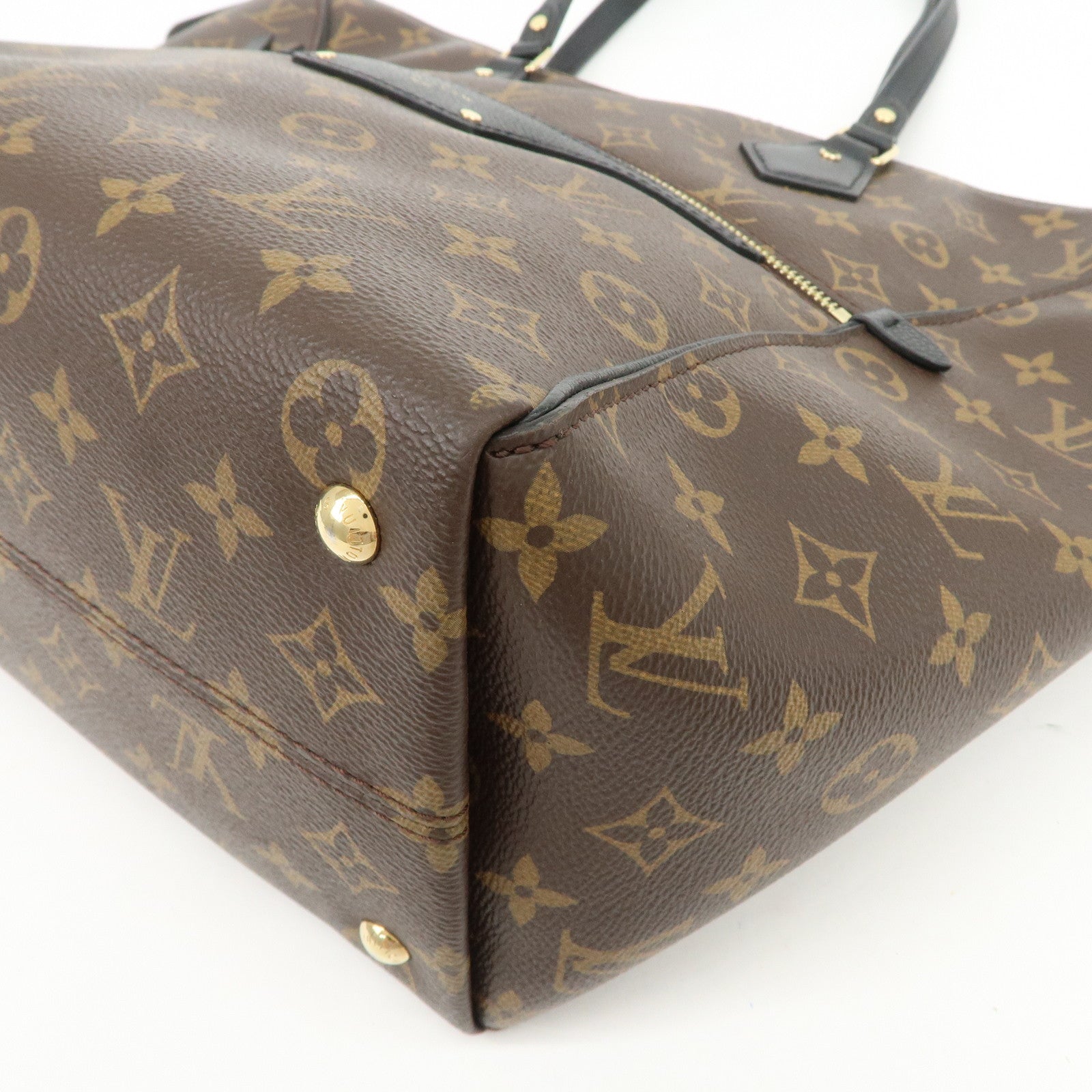 Louis Vuitton Monogram Tournelle 2WAY Bag Tote Bag Noir