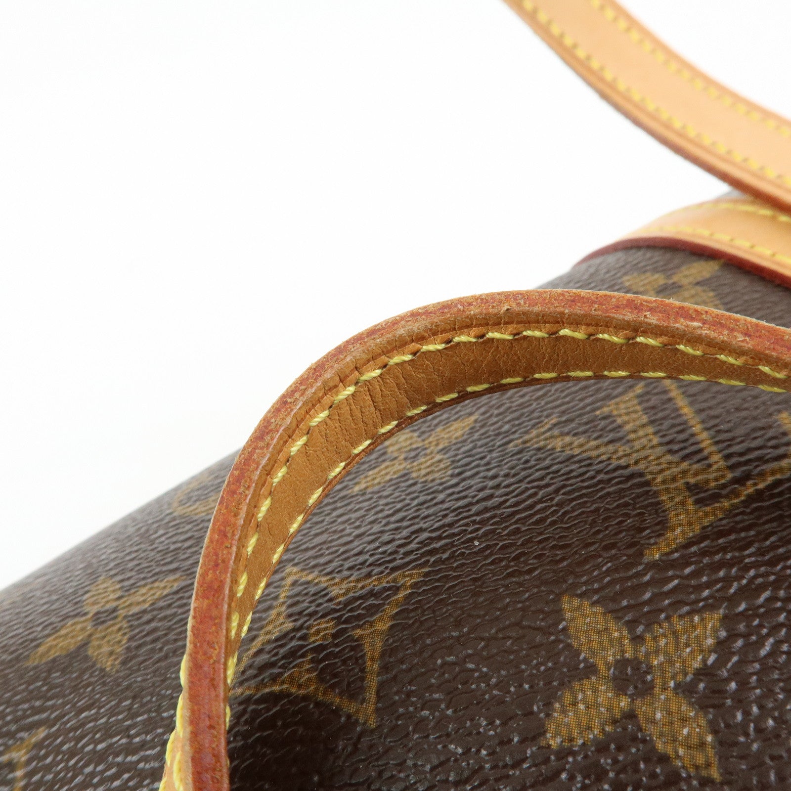 Louis Vuitton Monogram Papillon 30 Hand Bag Brown M51385